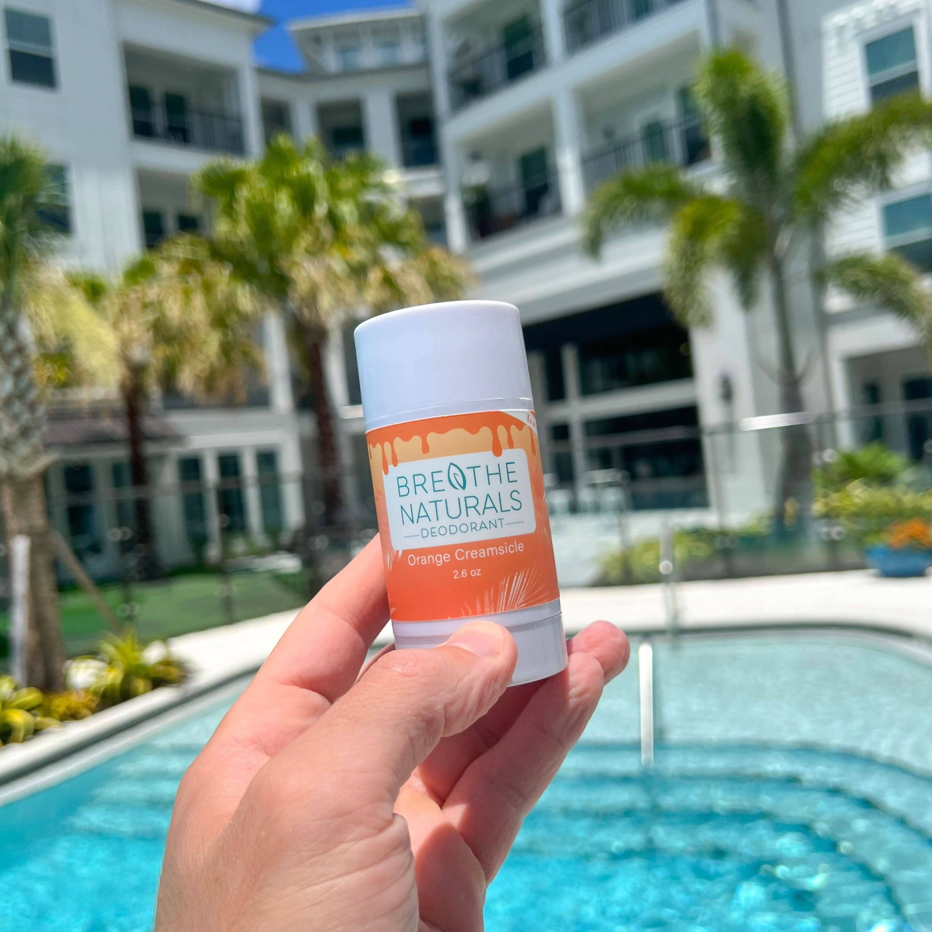 Breathe Naturals Deodorant Orange Creamsicle Deodorant