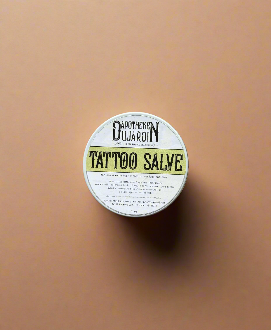 Tattoo Salve | New & Existing | Itchy Skin | Boo Boos - My American Goods