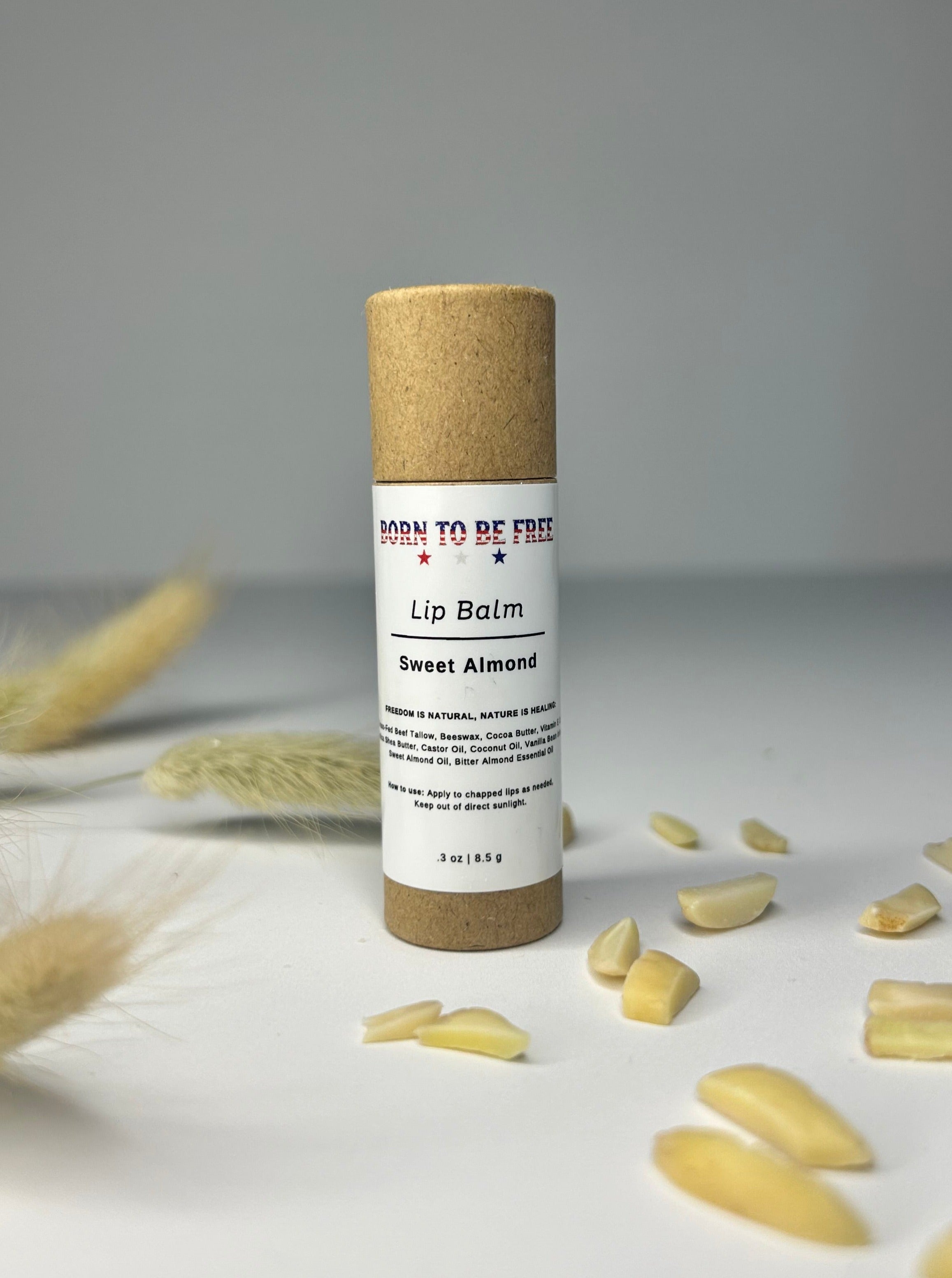 Sweet Almond Lip Balm - My American Goods