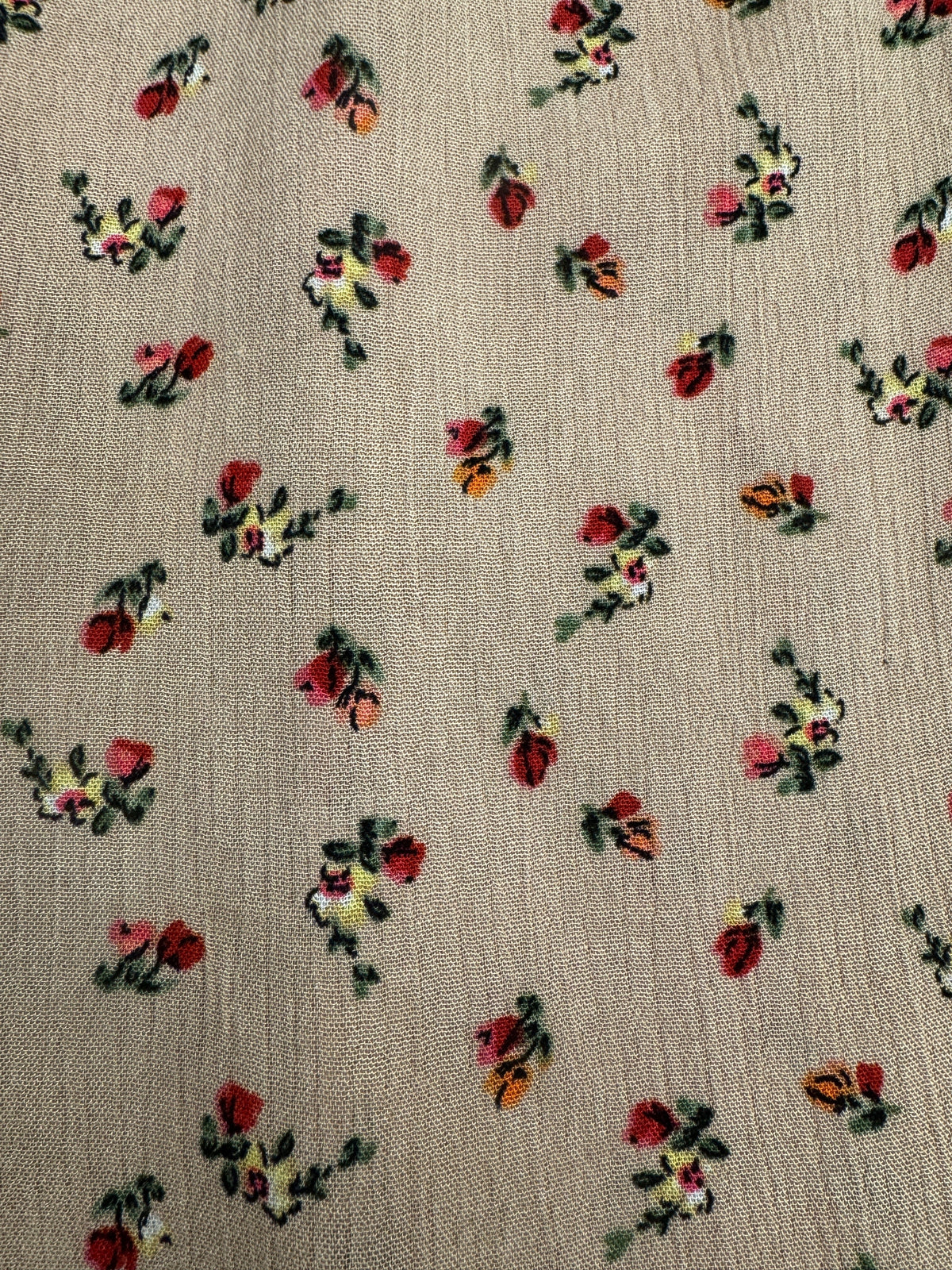 Field Day Skirt Trices Skirt in Sand Floral Crepe