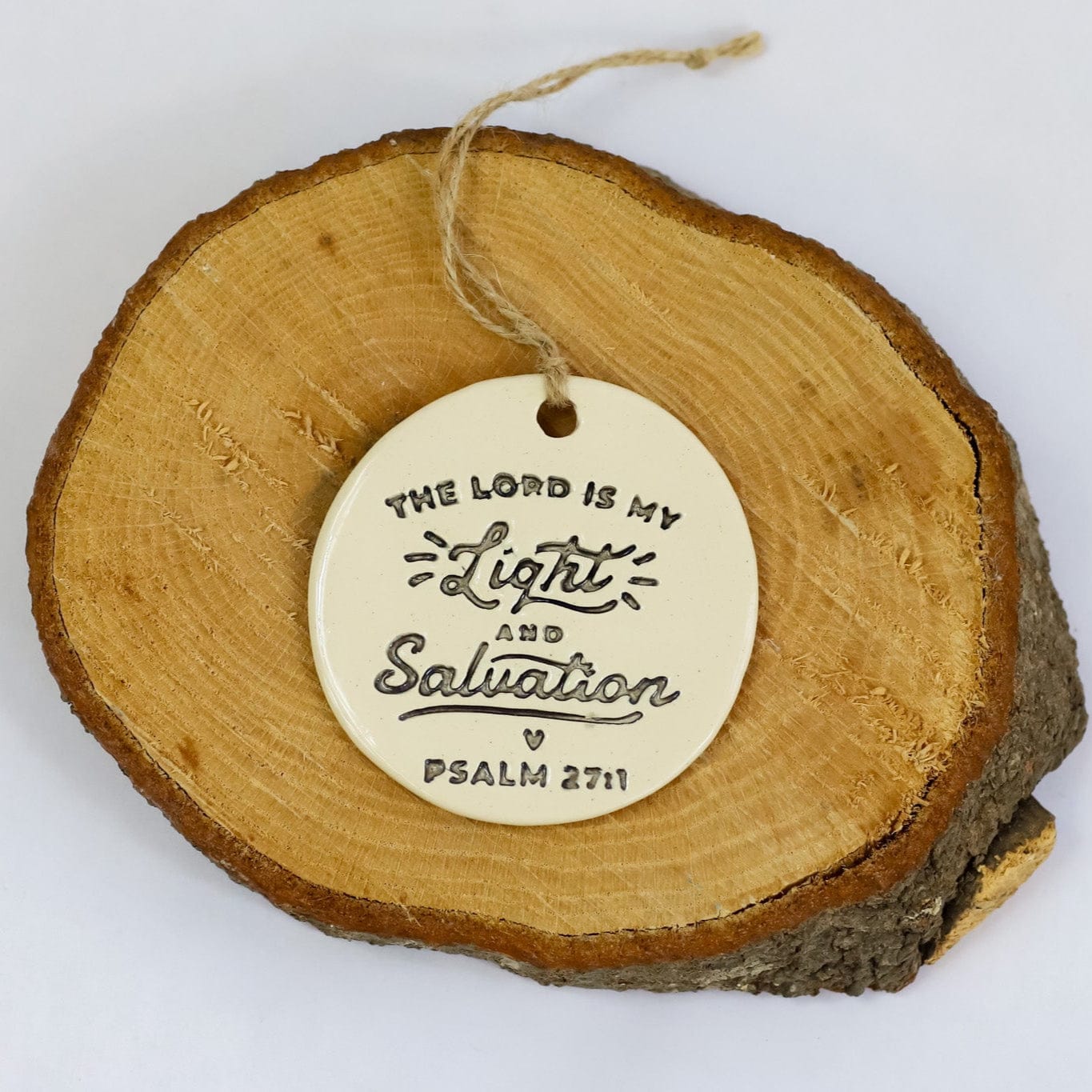 prodigalpottery Ceramic Scripture Ornament