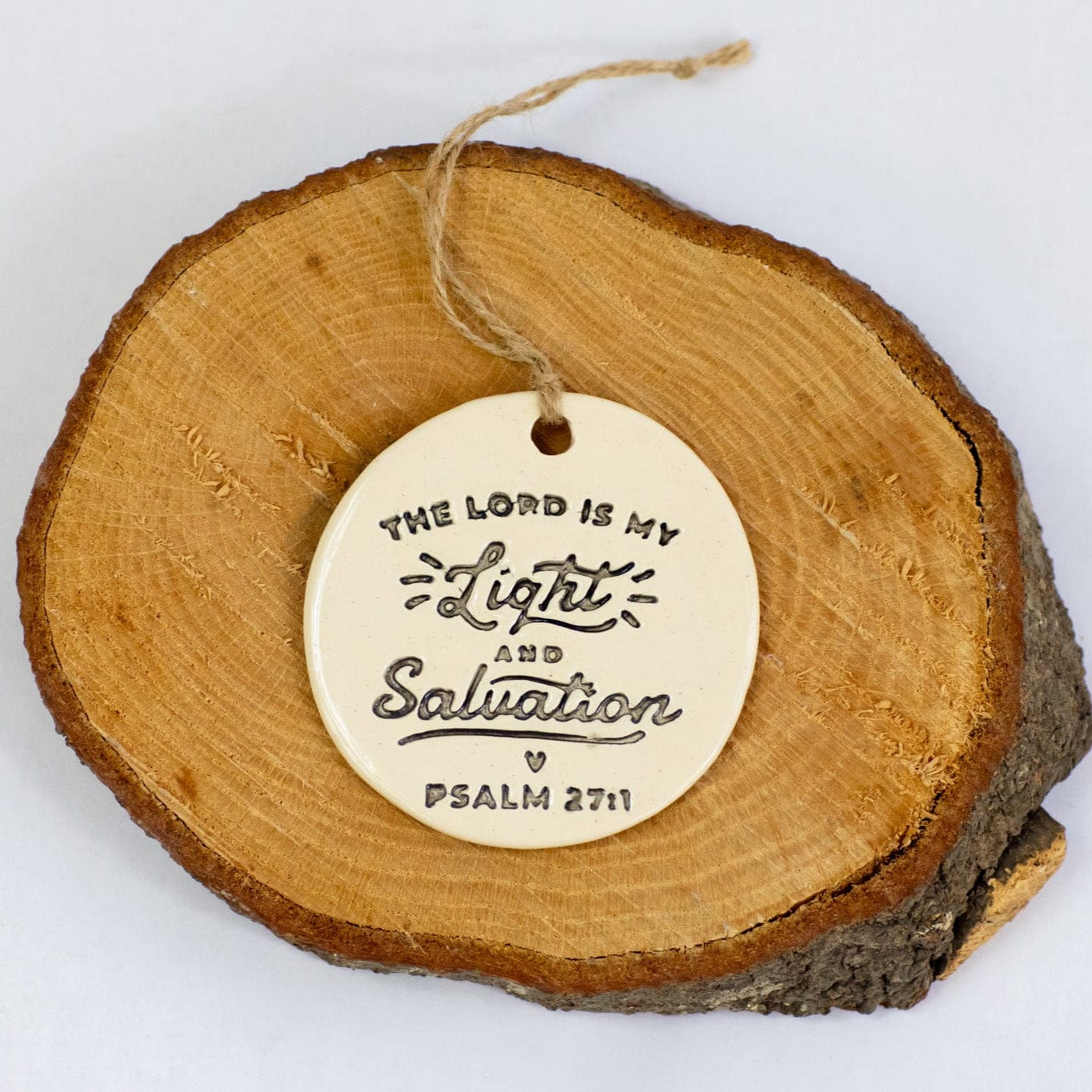 prodigalpottery Ceramic Scripture Ornament