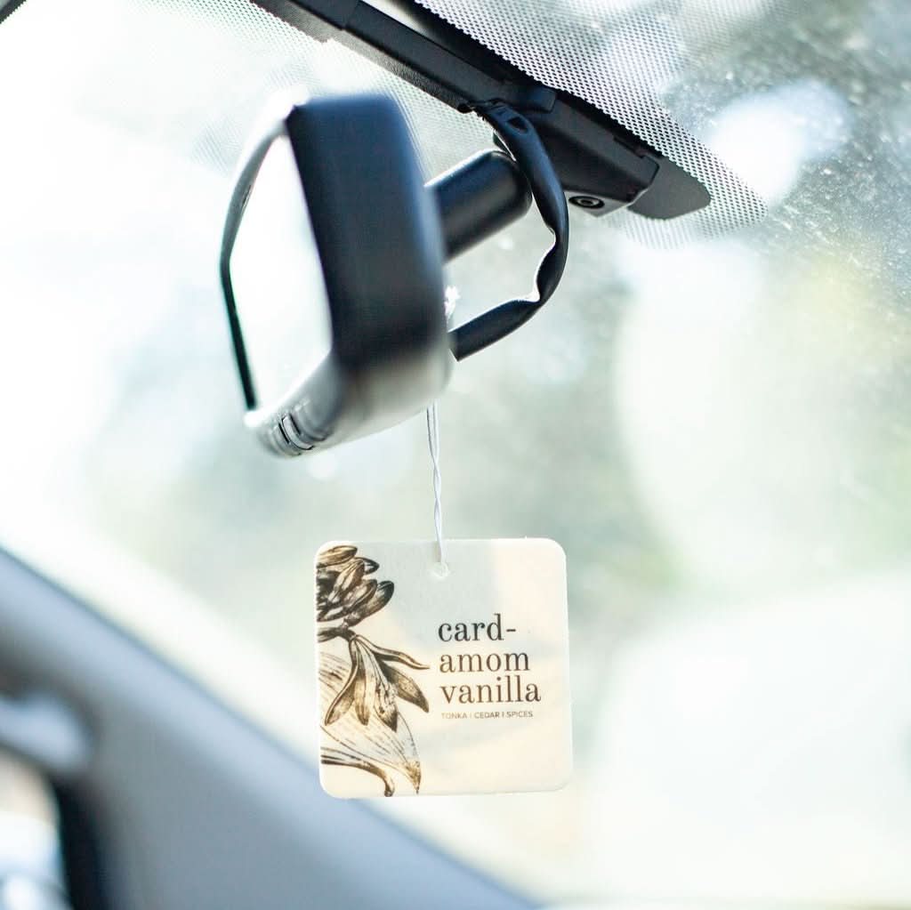 Broken Top Brands Car Freshener Cardamom Vanilla Car Freshener