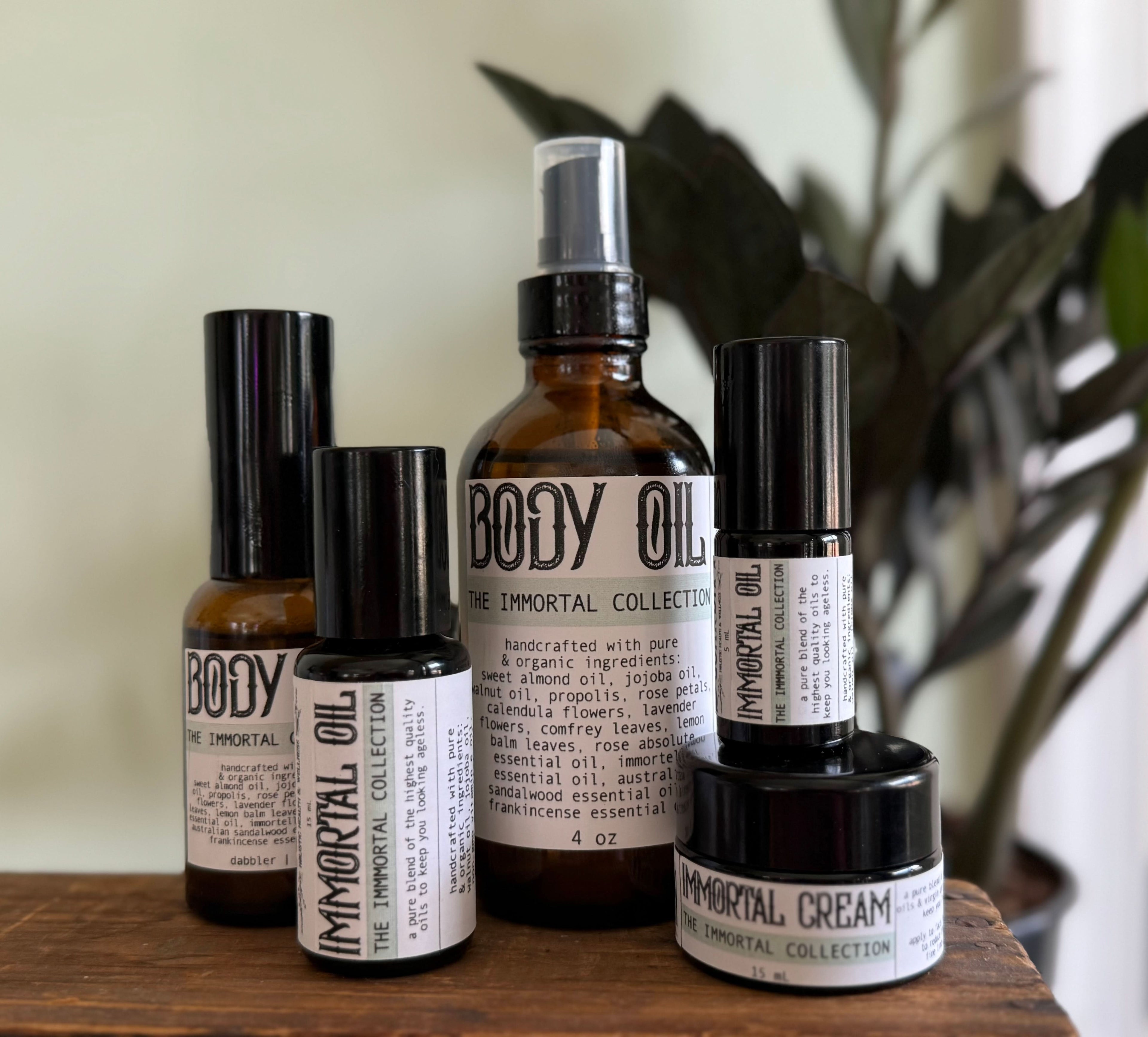 Immortal Body Oil | Anti-Aging - My American Goods