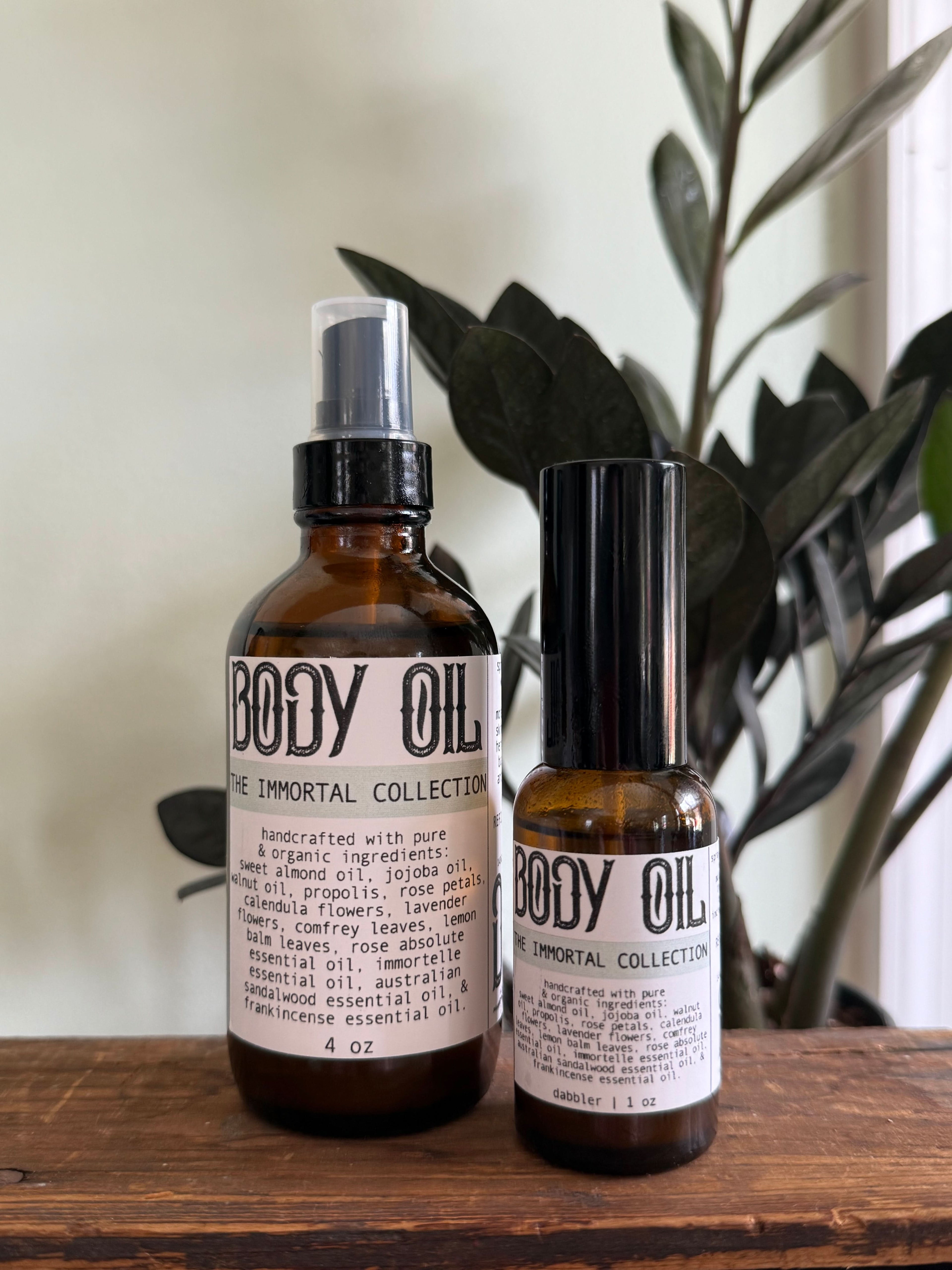 Immortal Body Oil | Anti-Aging - My American Goods