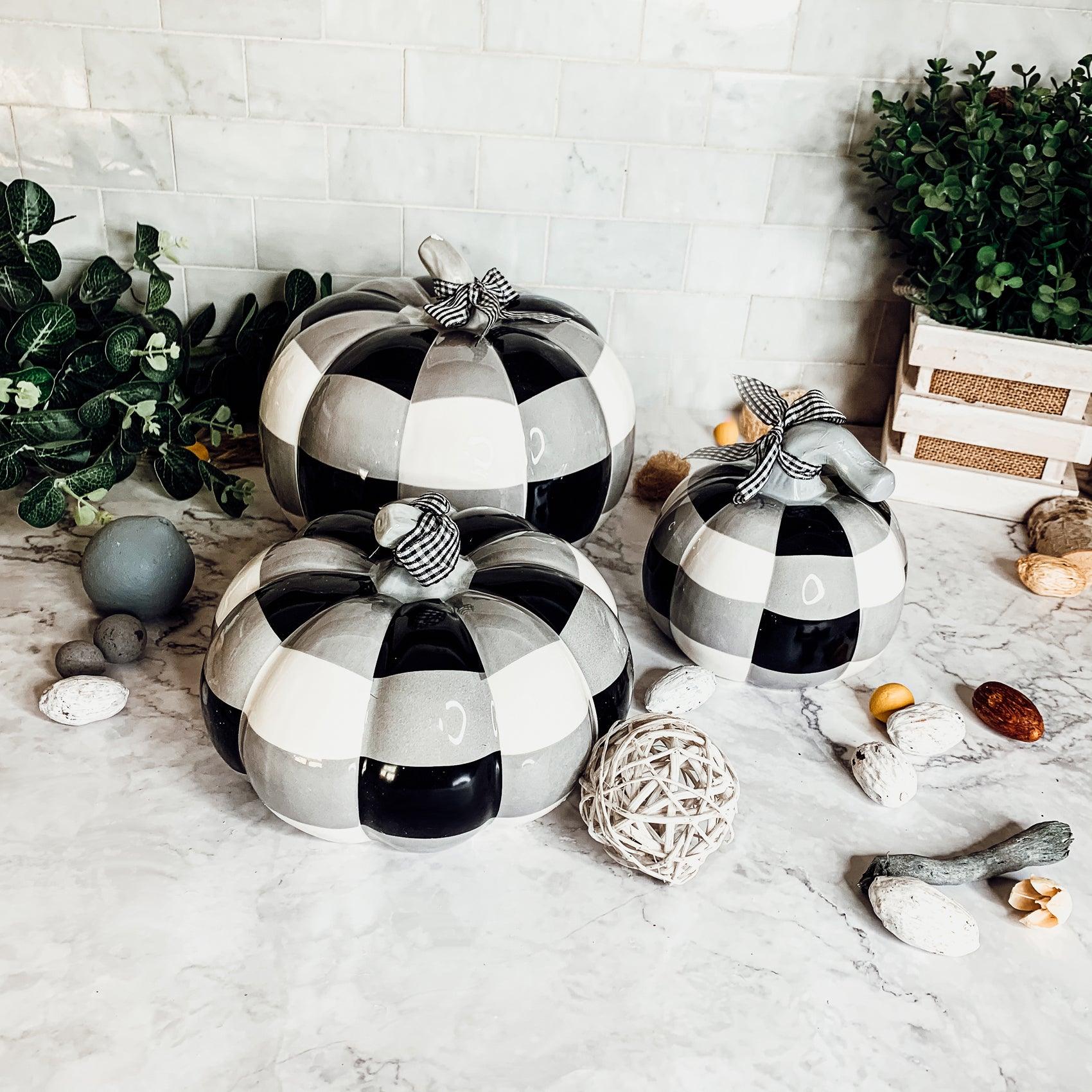 Buffalo Check Pumpkin - My American Goods