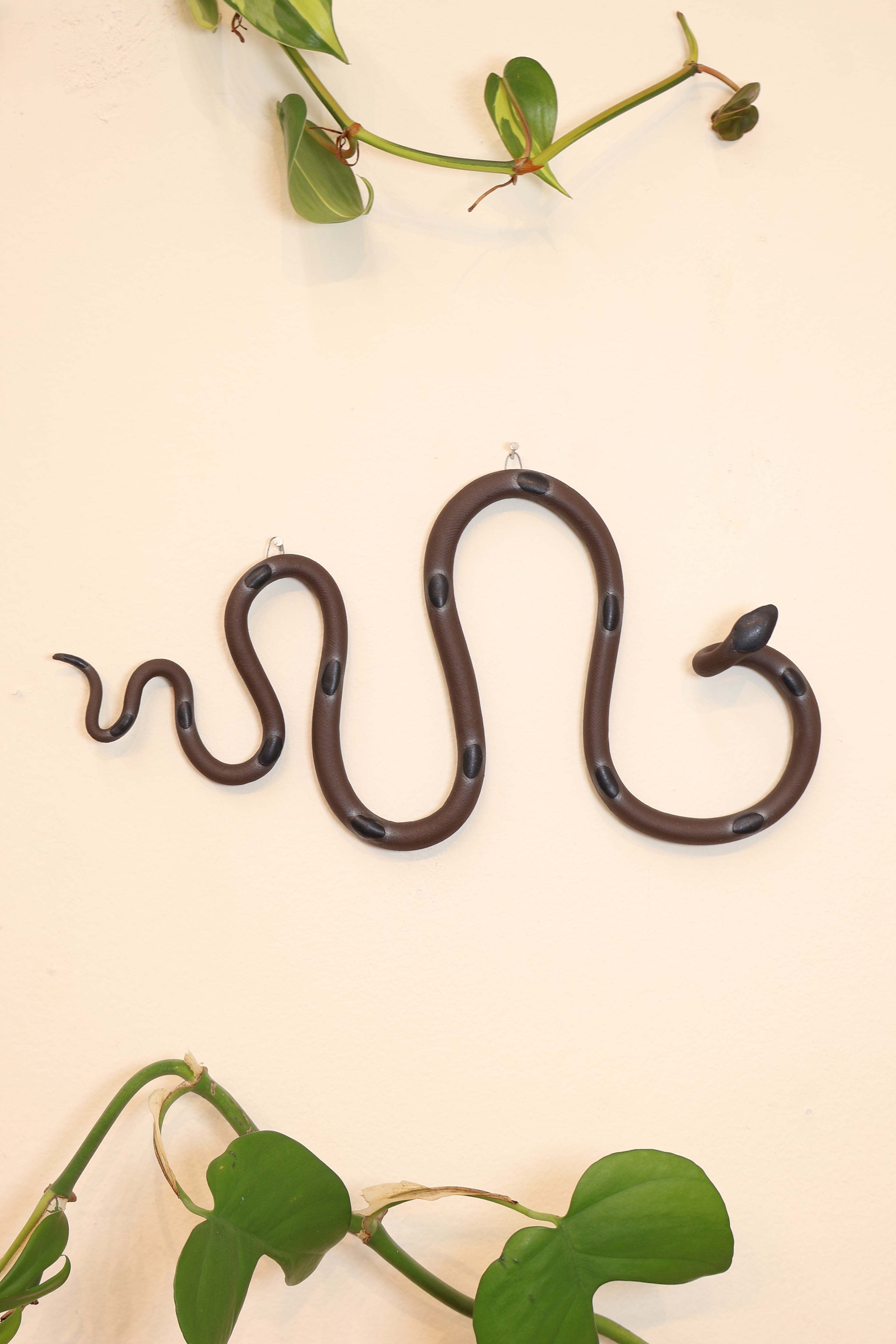 Horizontal Ceramic Wall Snake