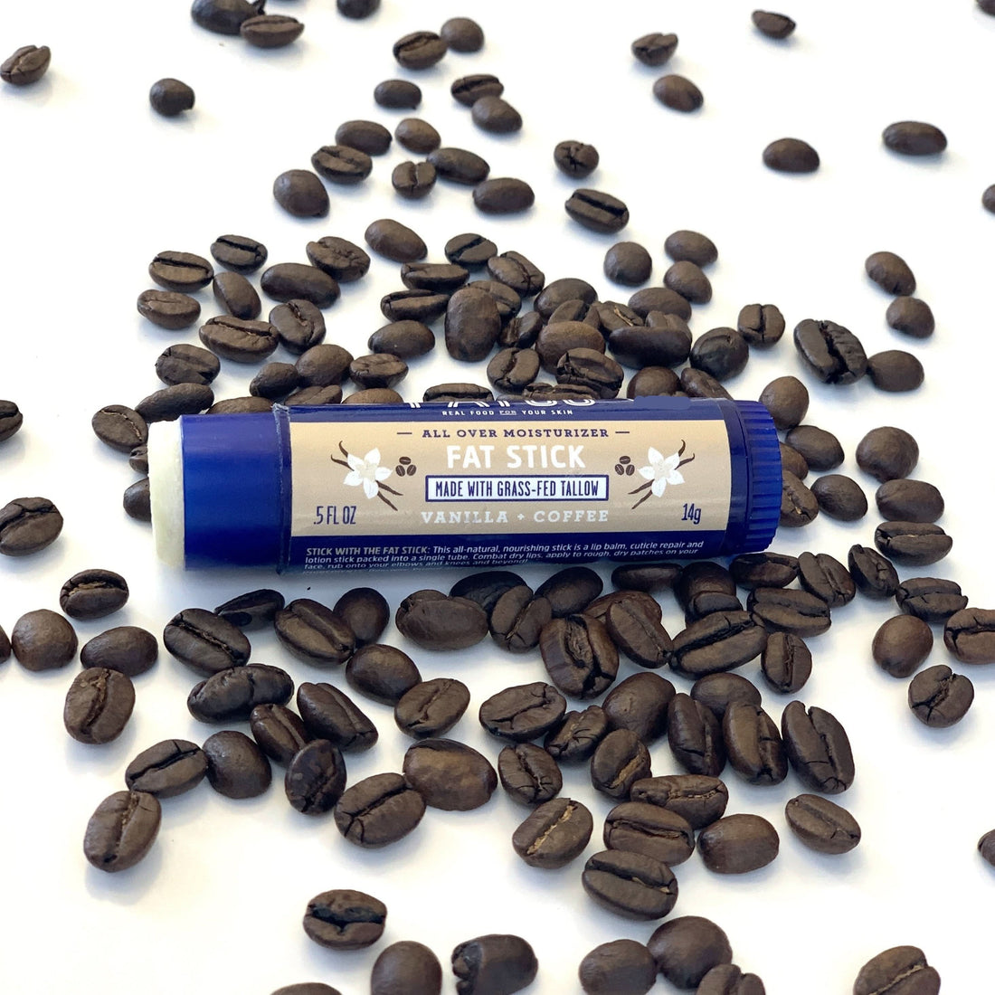 Fat Stick, Vanilla + Coffee, 0.5 Oz - My American Goods
