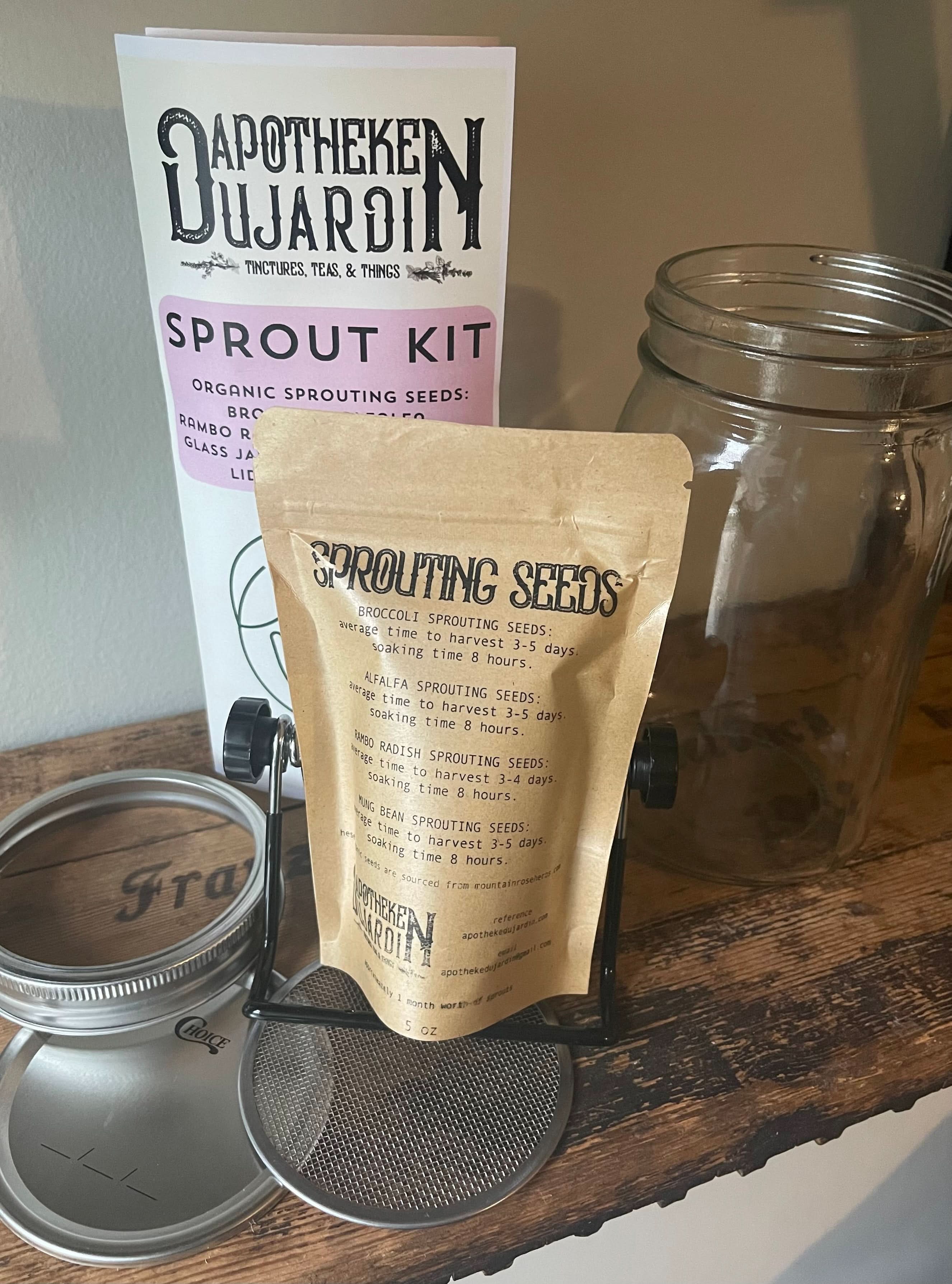 Seed Sprouting Kit | Sprouts | Microgreens - My American Goods
