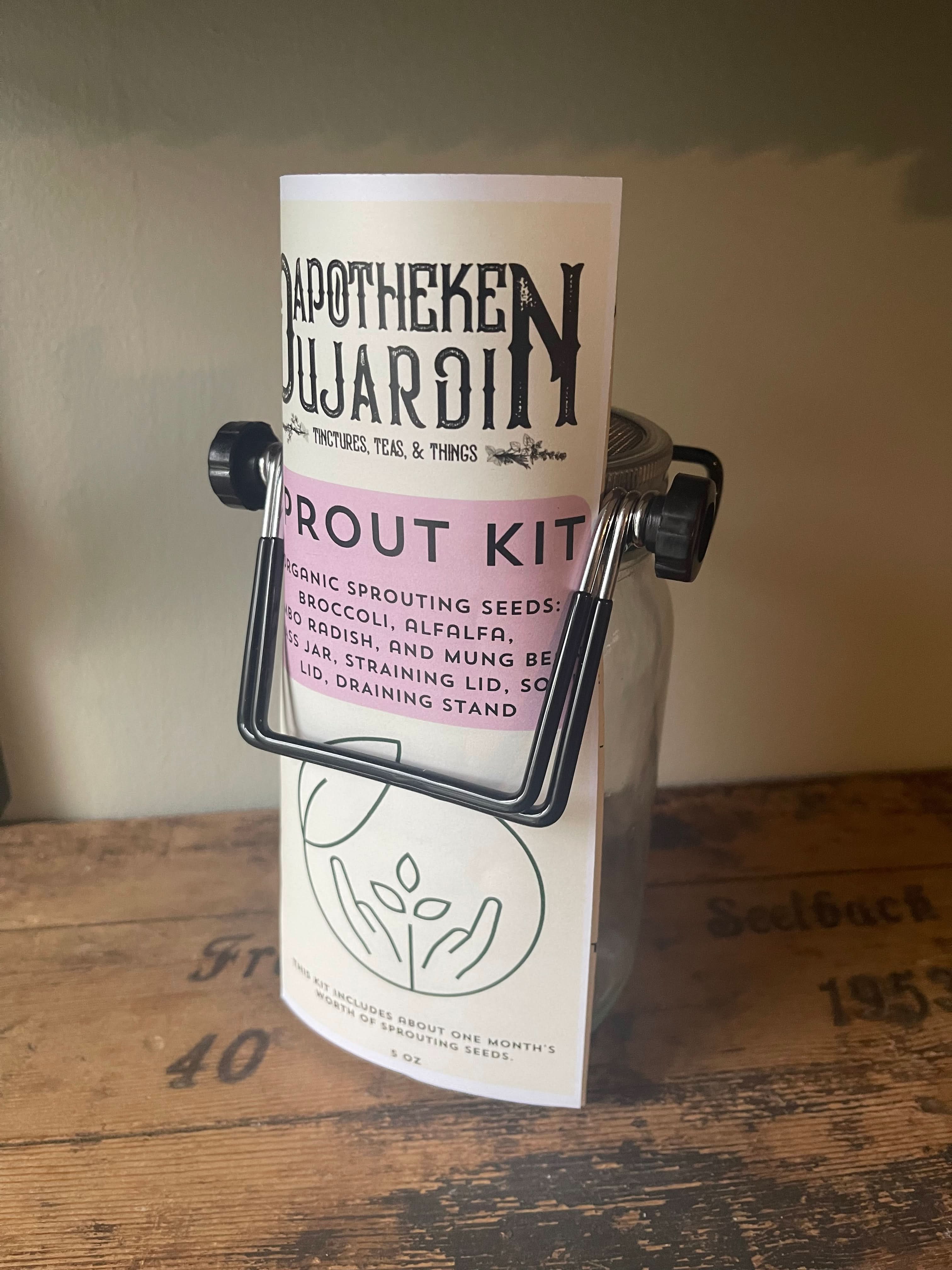 Seed Sprouting Kit | Sprouts | Microgreens - My American Goods