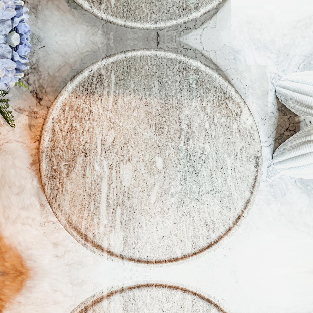 Gia Roma Charcuterie Marble Lazy Susan