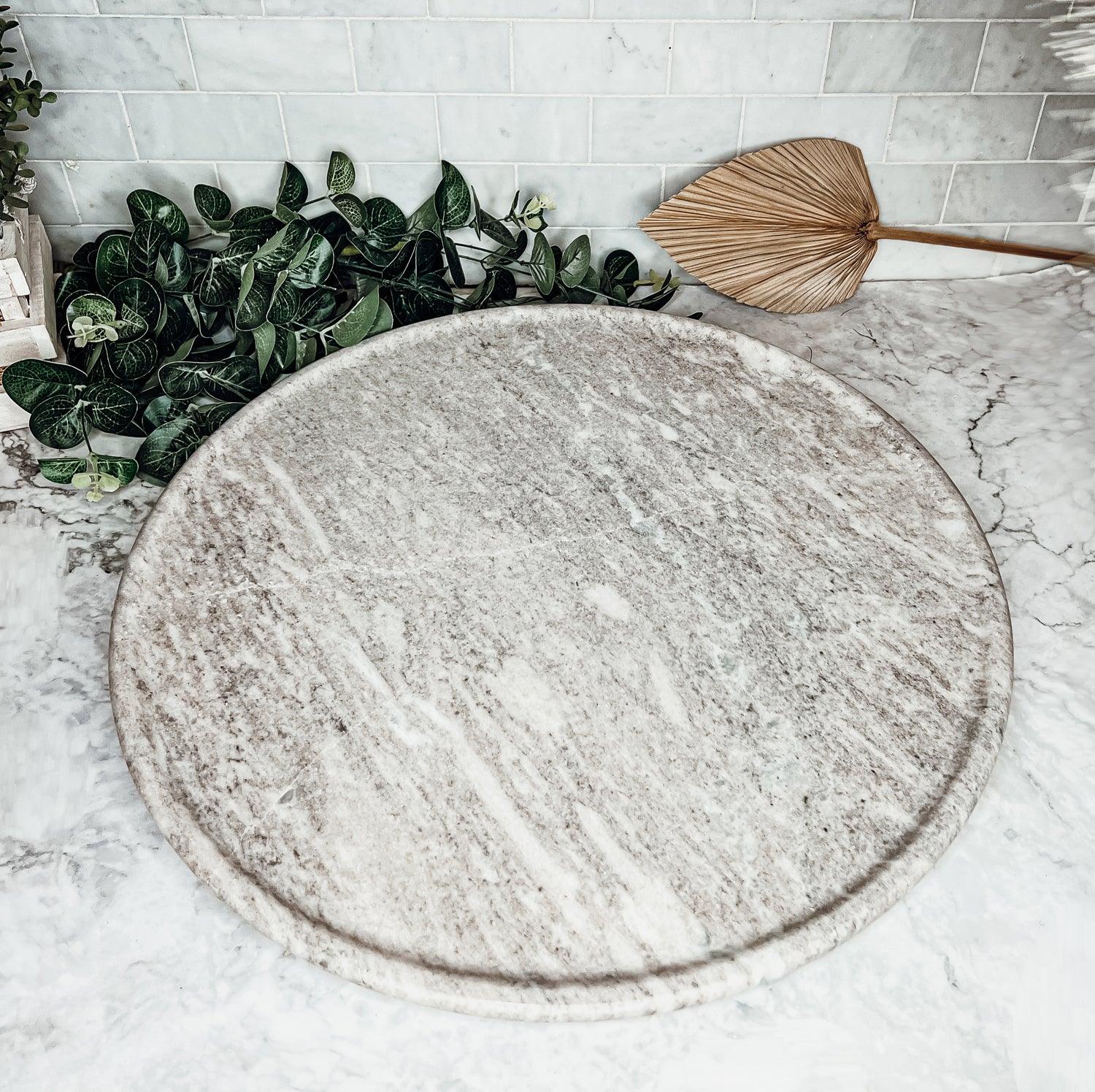 Gia Roma Charcuterie Marble Lazy Susan