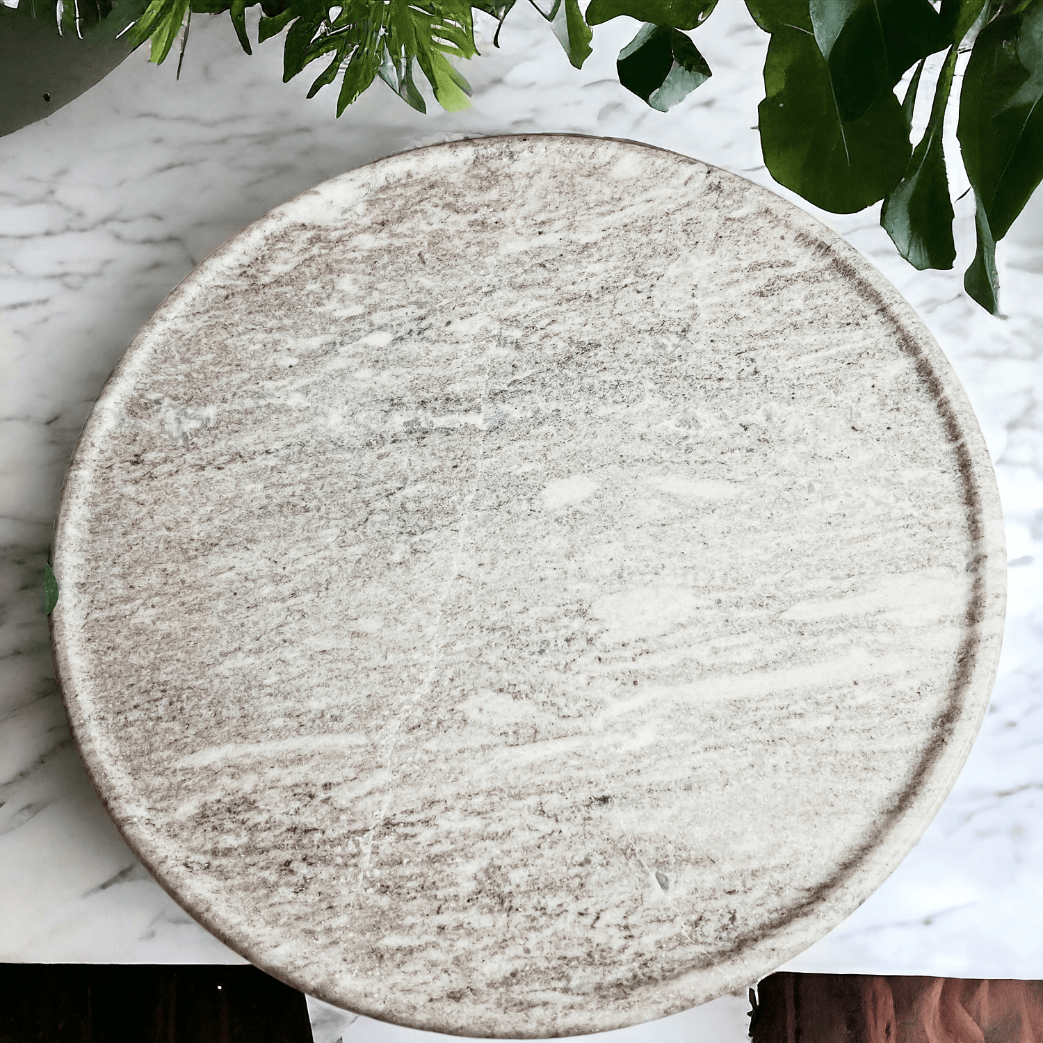 Gia Roma Charcuterie Marble Lazy Susan