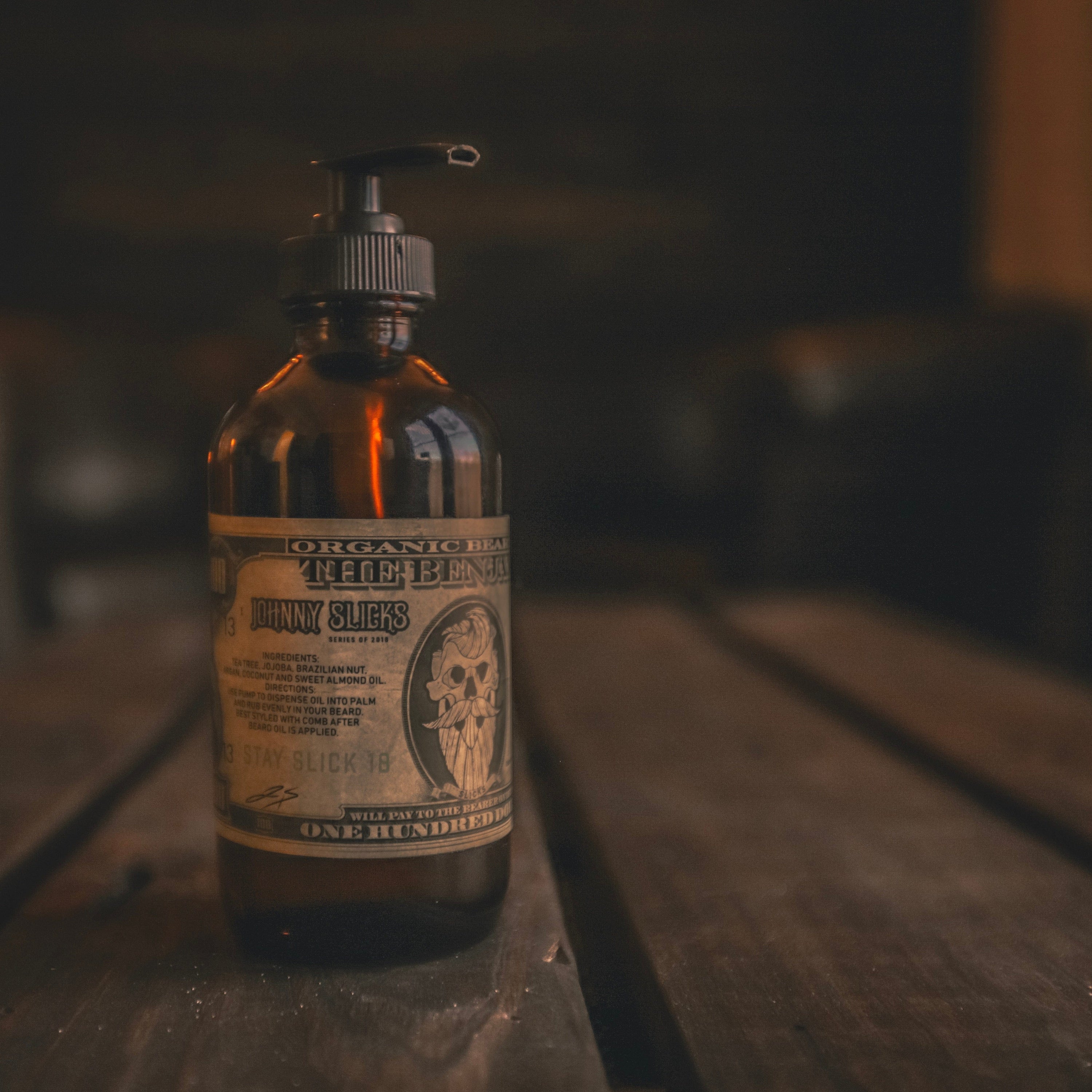 Johnny Slicks Beard Oil Benjamin