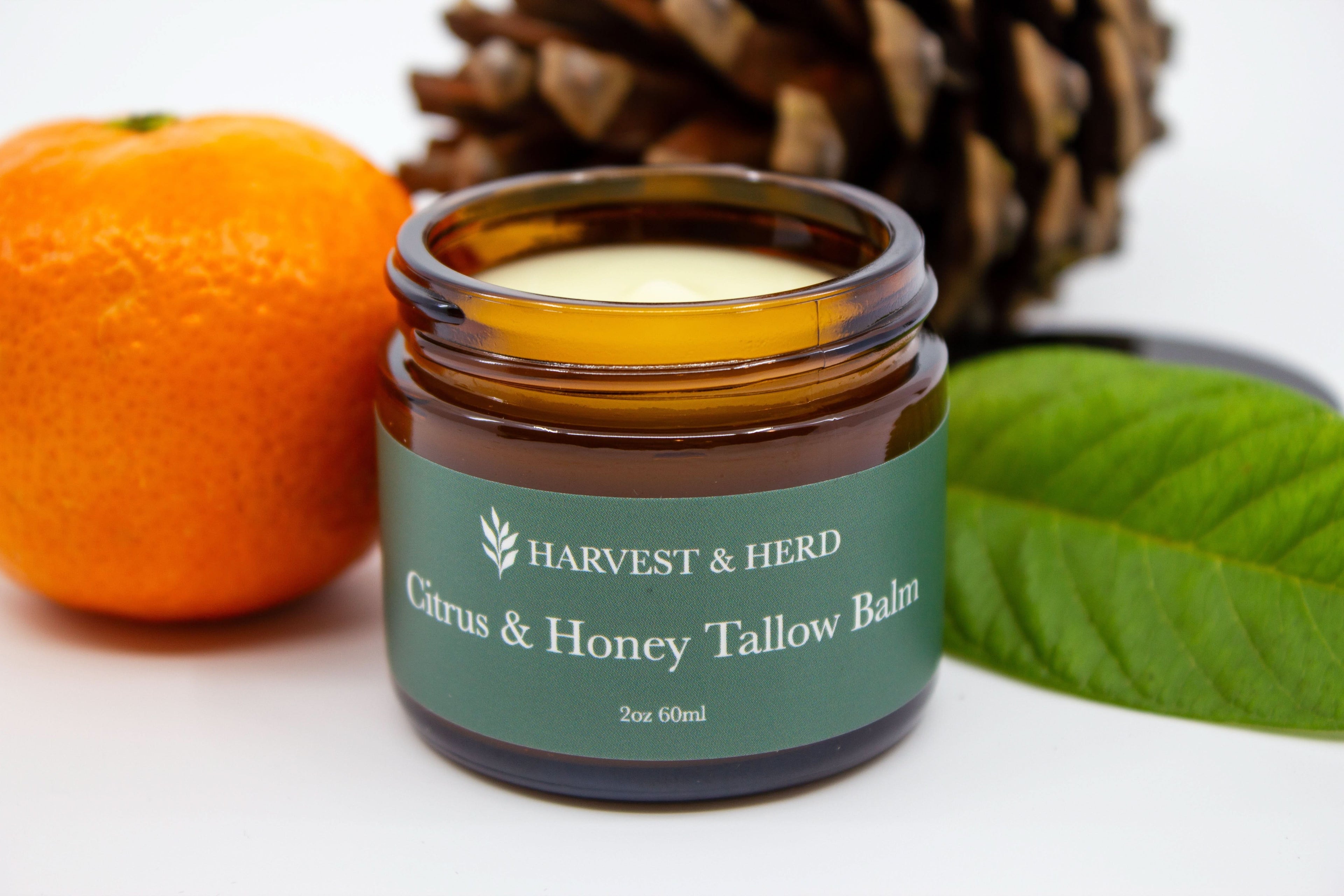 Citrus & Honey Tallow Balm - My American Goods