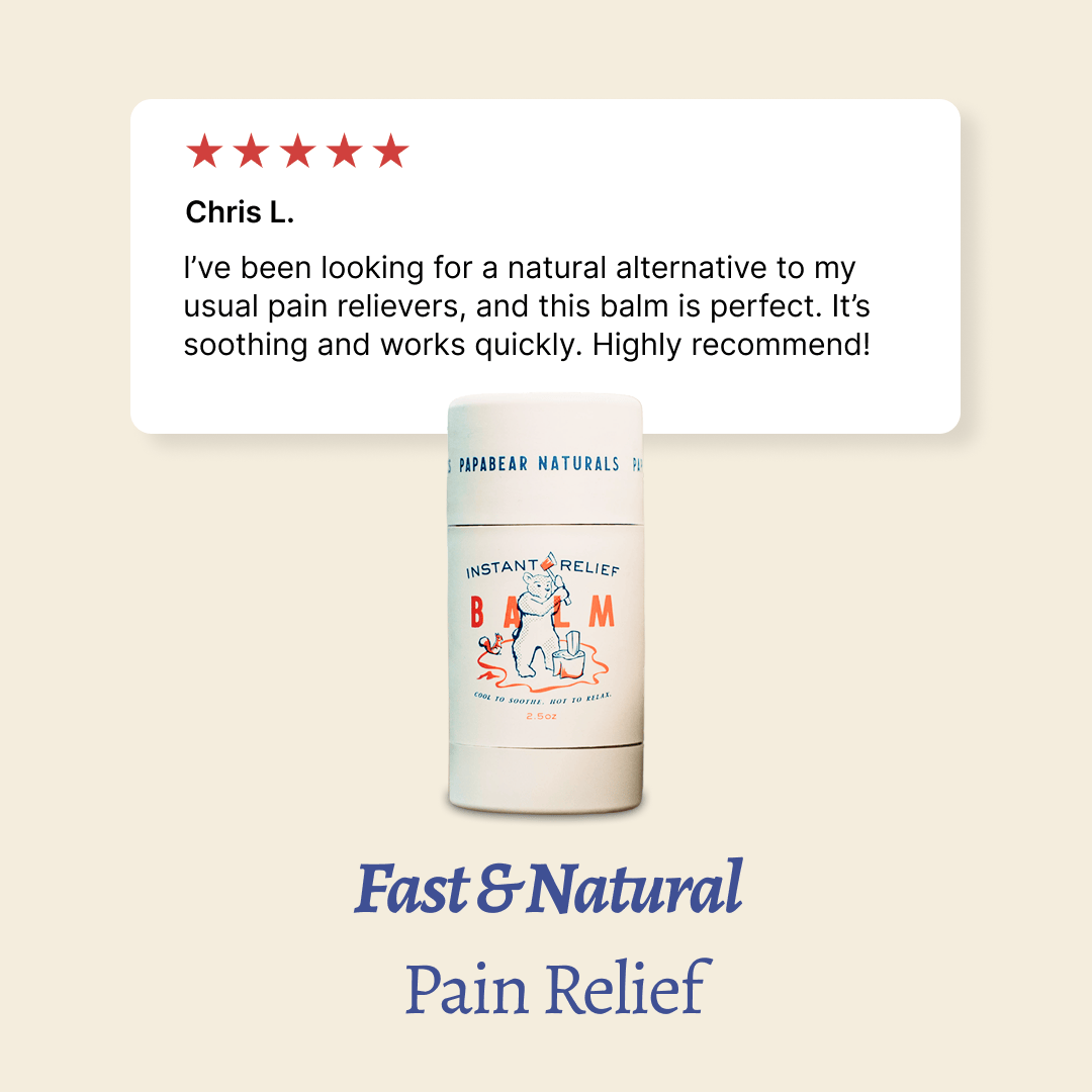 Papabear Instant Relief Balm - My American Goods