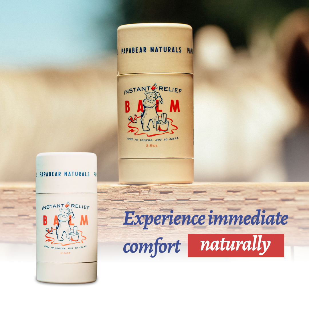 Papabear Instant Relief Balm - My American Goods