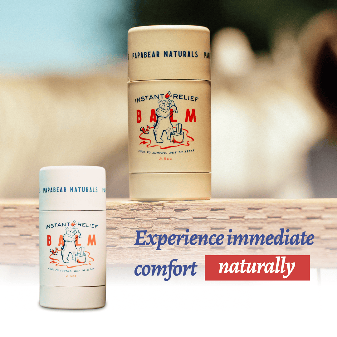 Papabear Instant Relief Balm - My American Goods