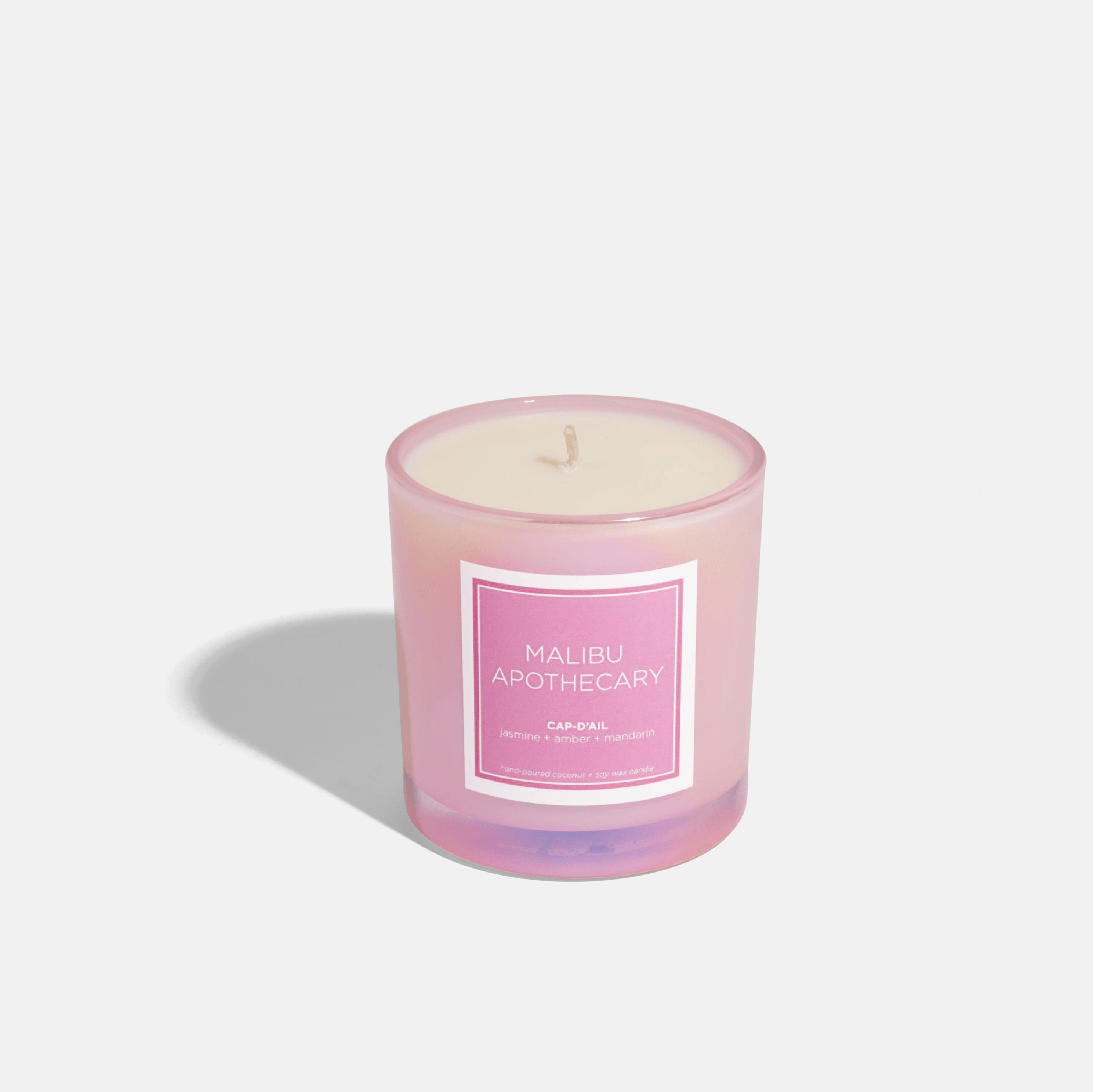 Malibu Apothecary Pink Iridescent Pink Candle