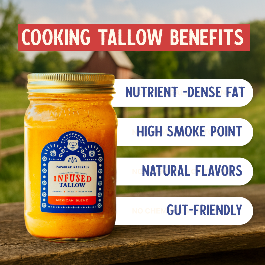 Papabear Cooking Tallow - My American Goods