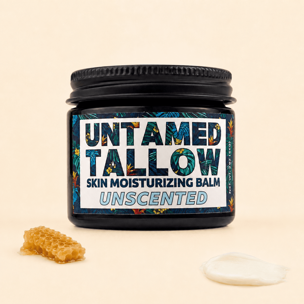 Untamed Tallow Skin Care Untamed Tallow Unscented Skin Moisturizing Balm - 2oz