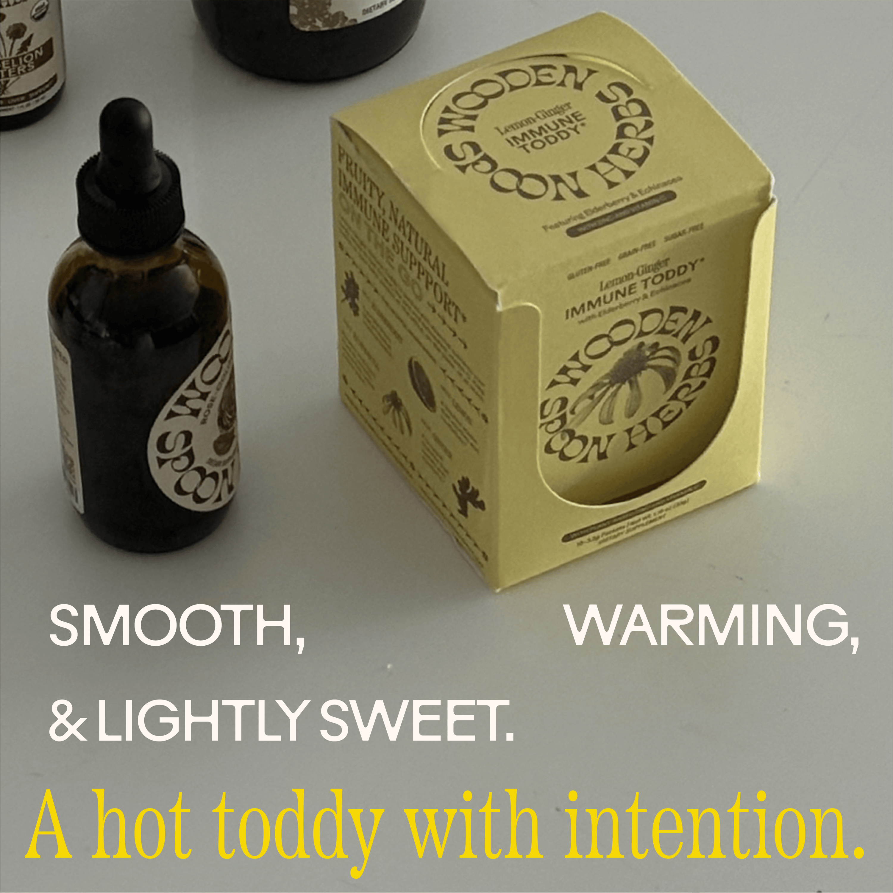 WOODEN SPOON HERBS Powder Lemon-Ginger Immune Toddy