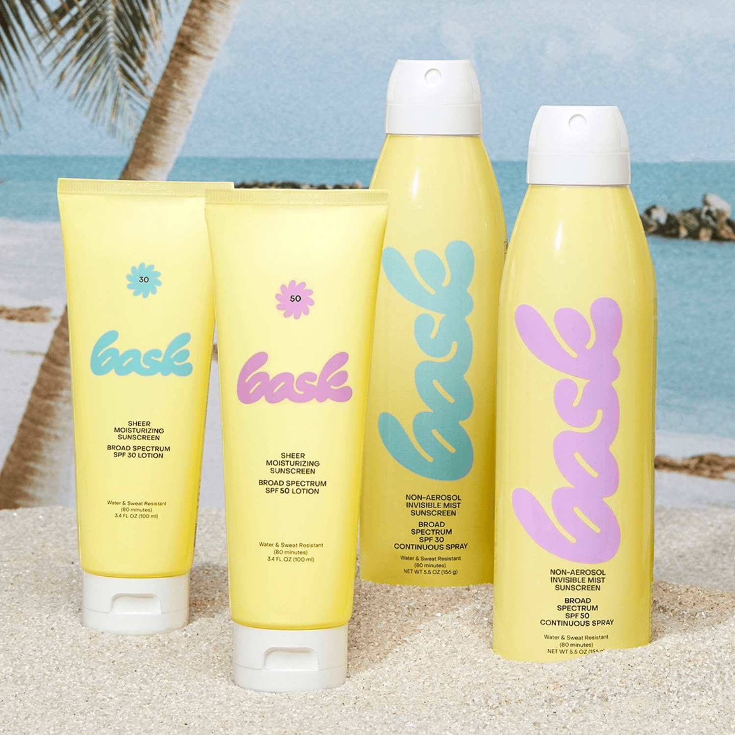Bask Suncare Sunscreen The Core Four