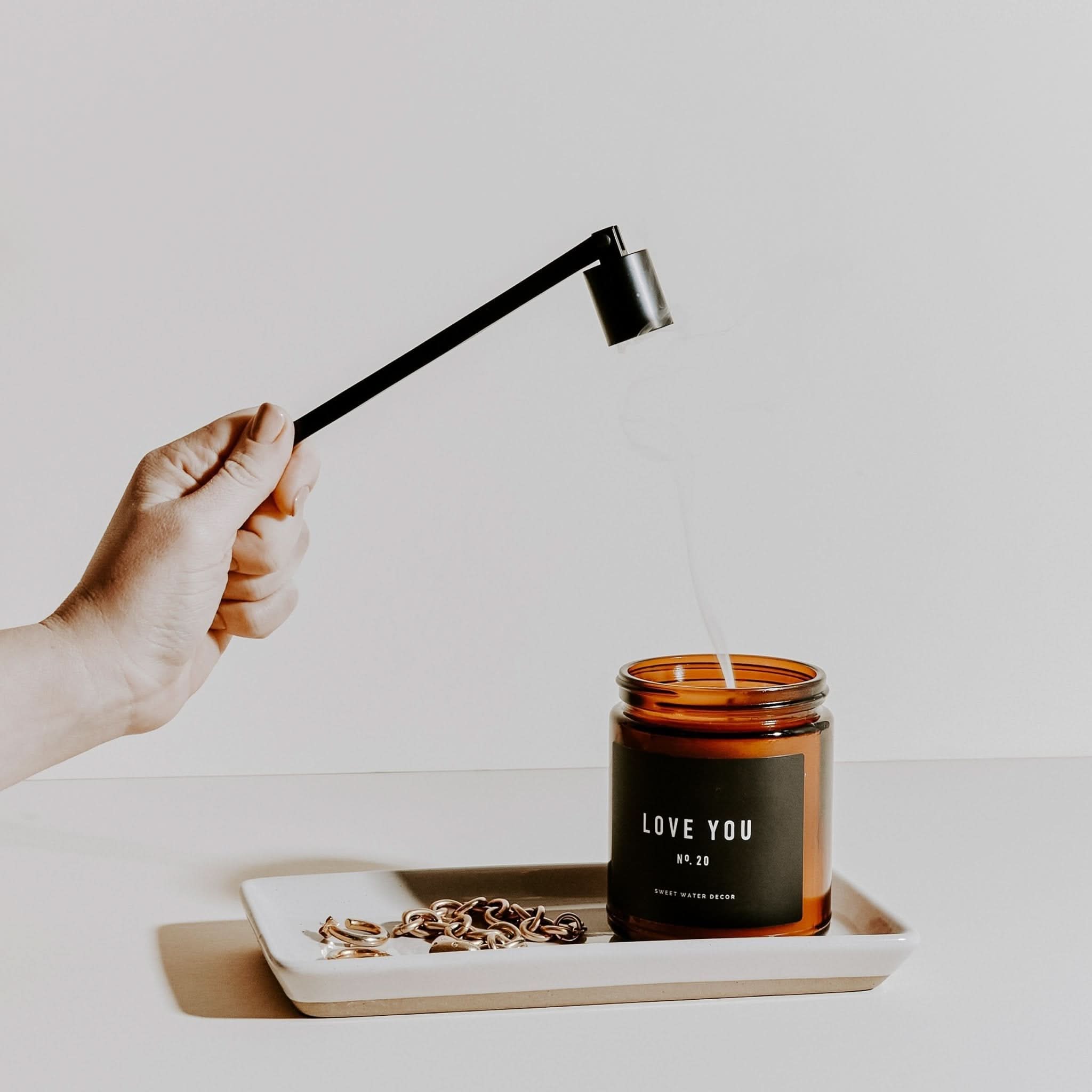 Sweet Water Decor Candle Tools Black Candle Care Kit