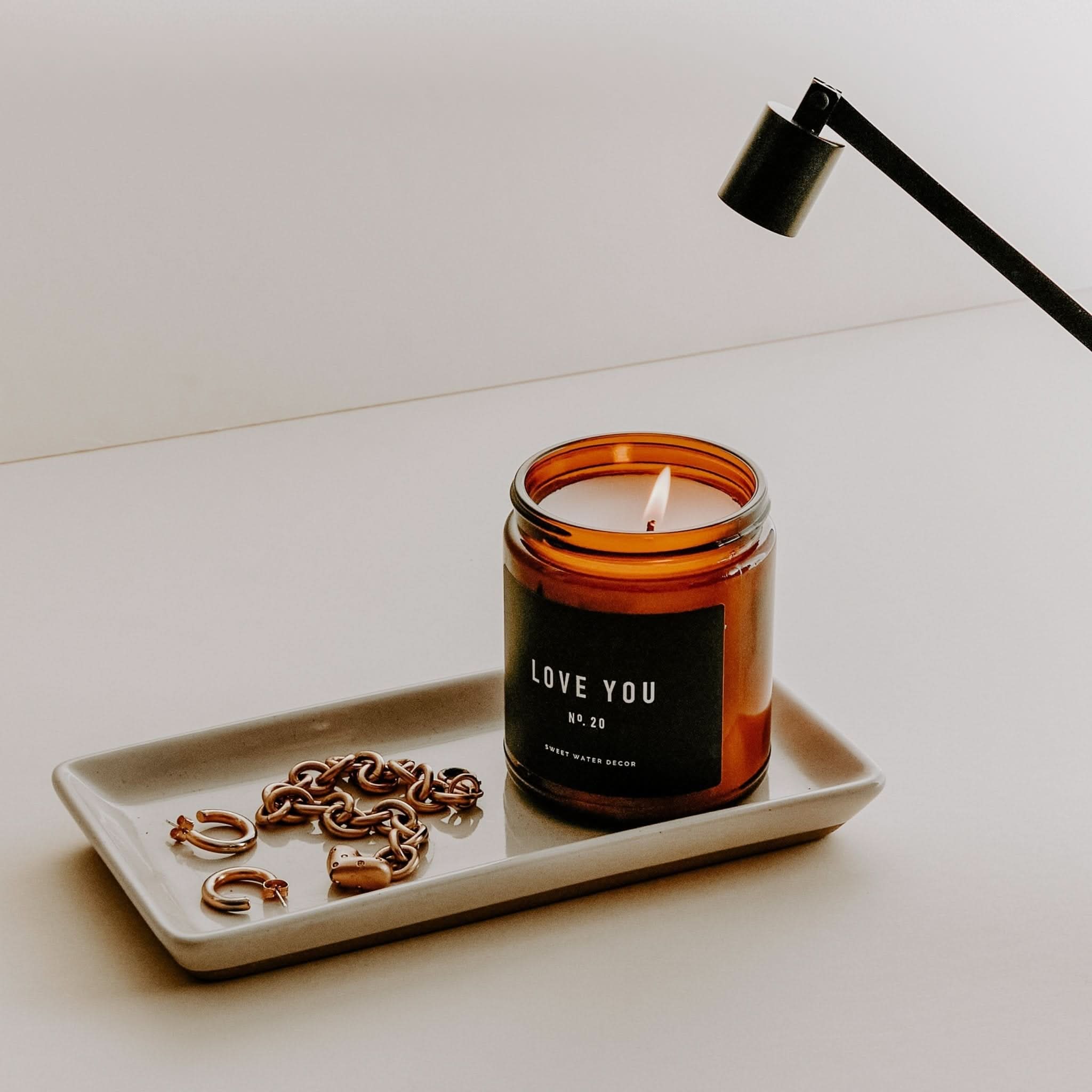Sweet Water Decor Candle Tools Black Candle Care Kit