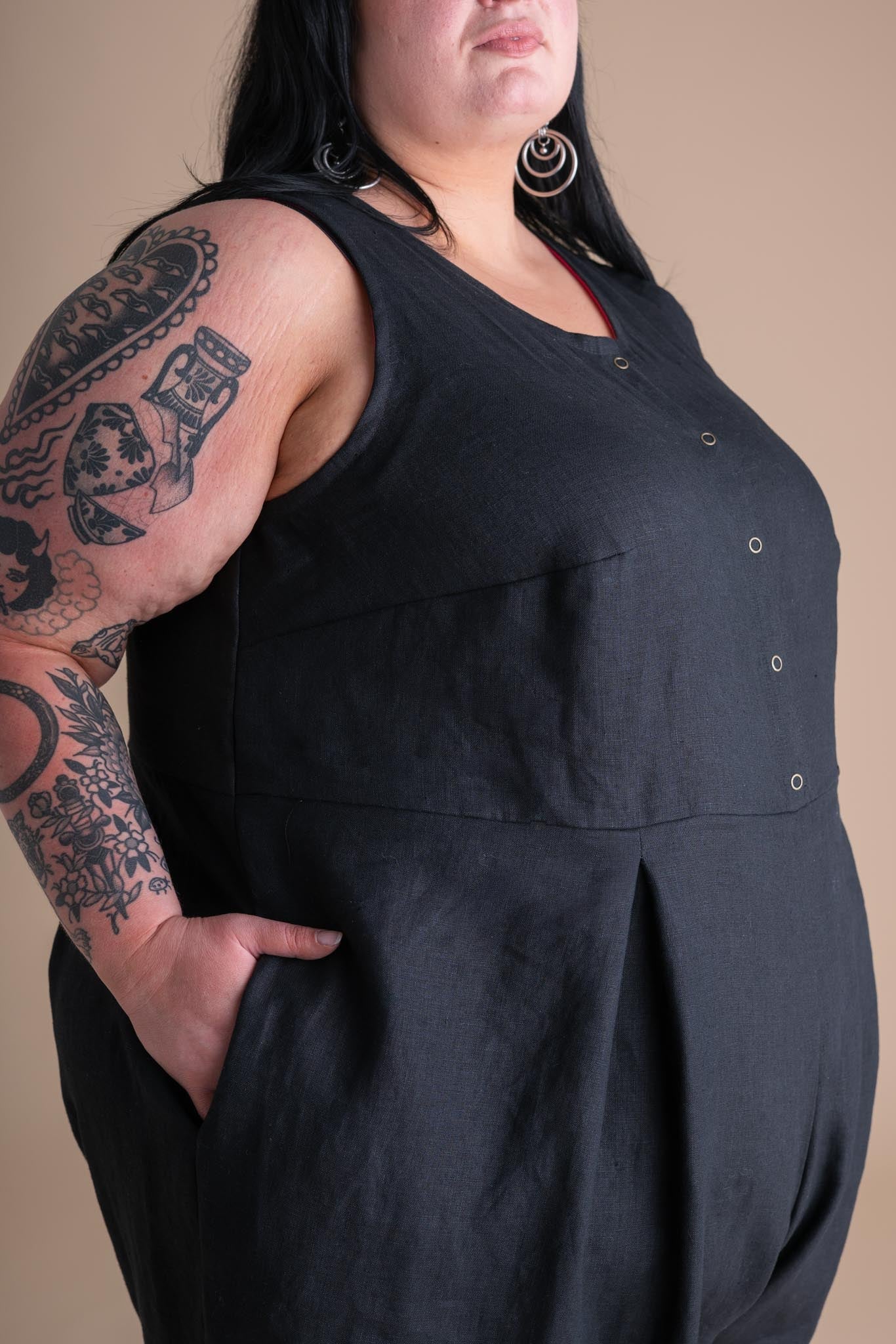 Terrace Jumpsuit in Black