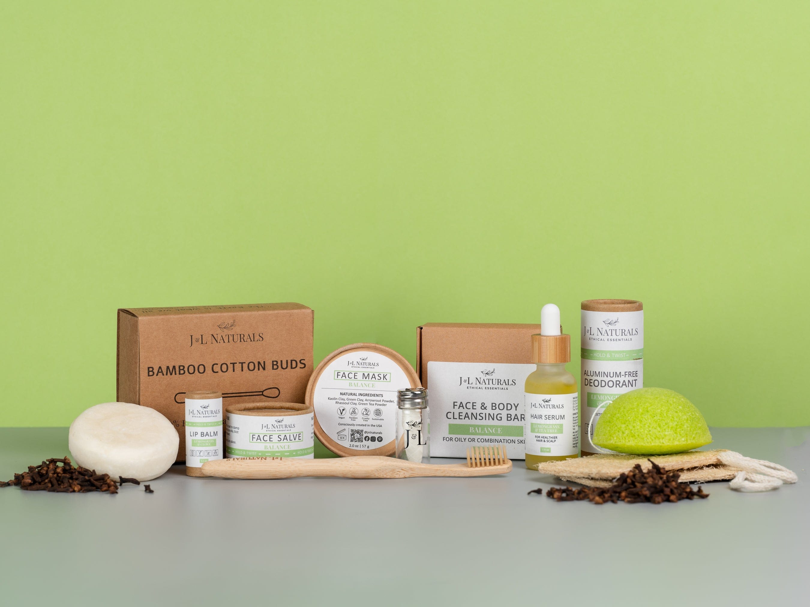 J&L Naturals Self-Care Kit Balance / Growth Advanced Self-Care Kit (12-Piece Set)