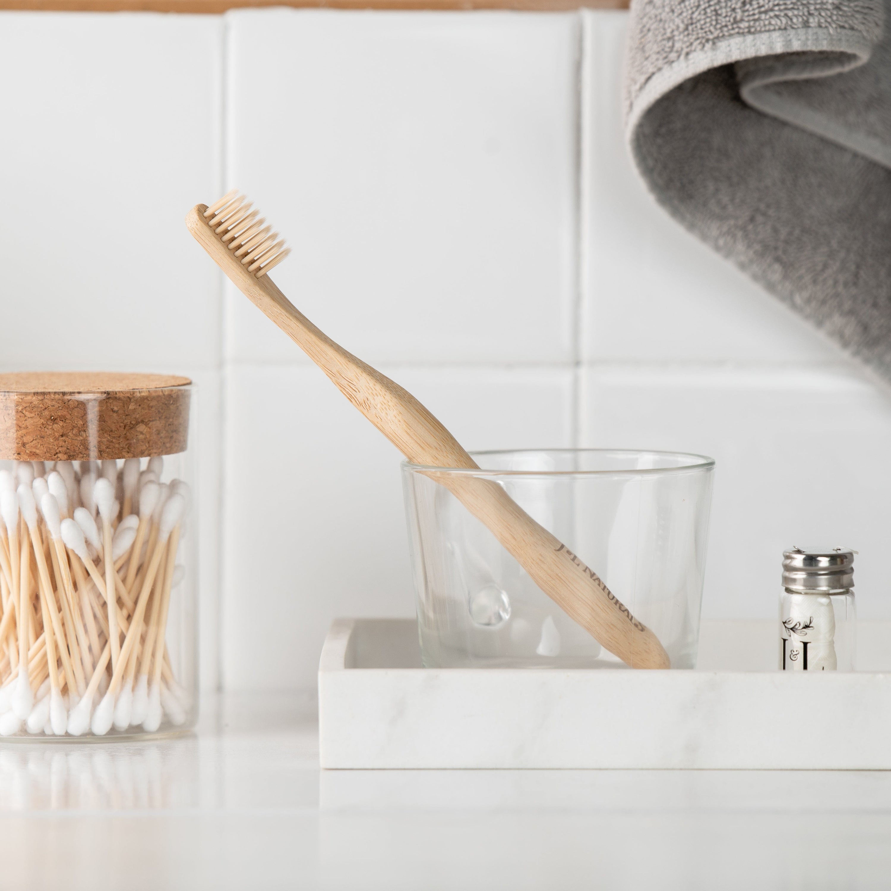 J&L Naturals Essentials Bamboo Toothbrush