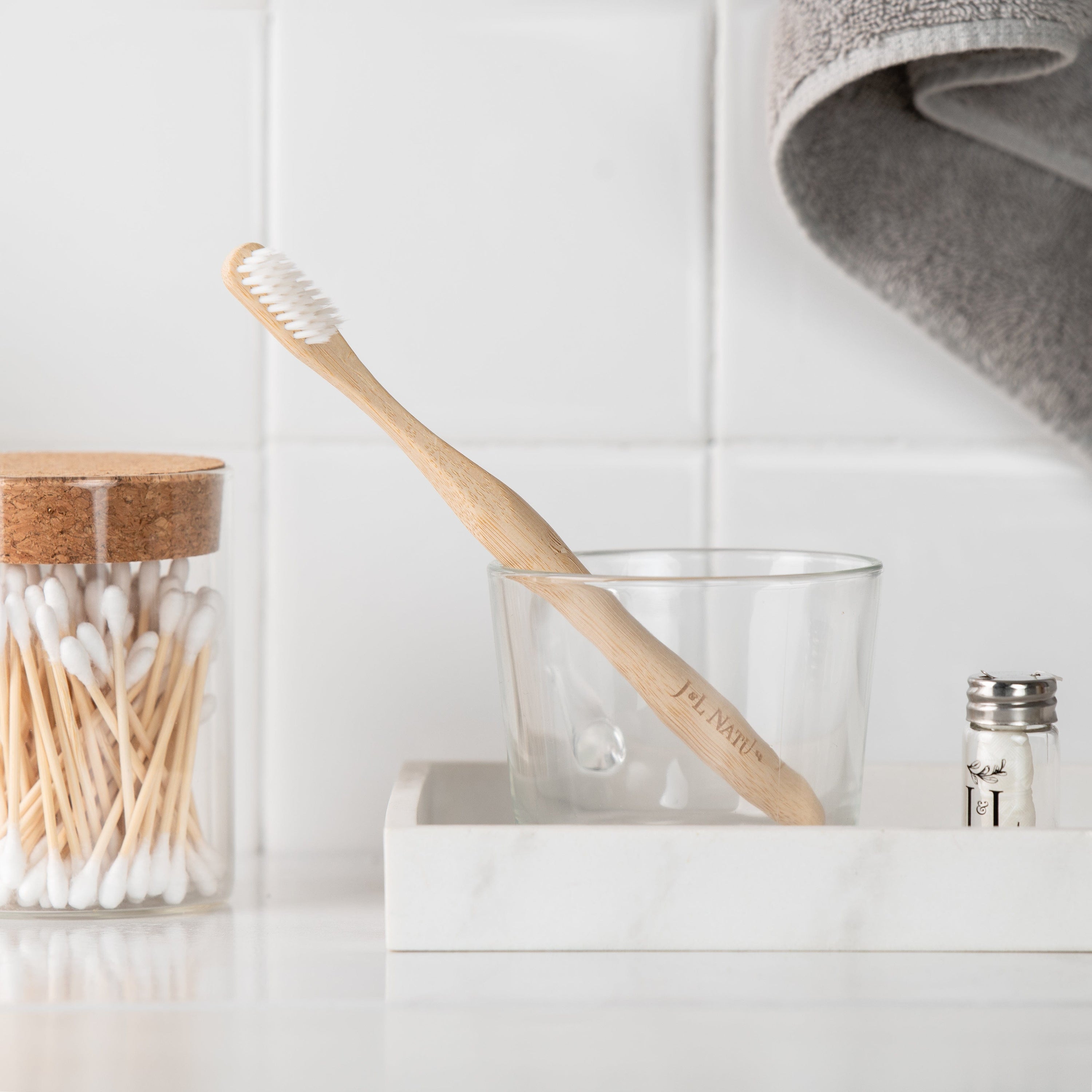 J&L Naturals Essentials Bamboo Toothbrush