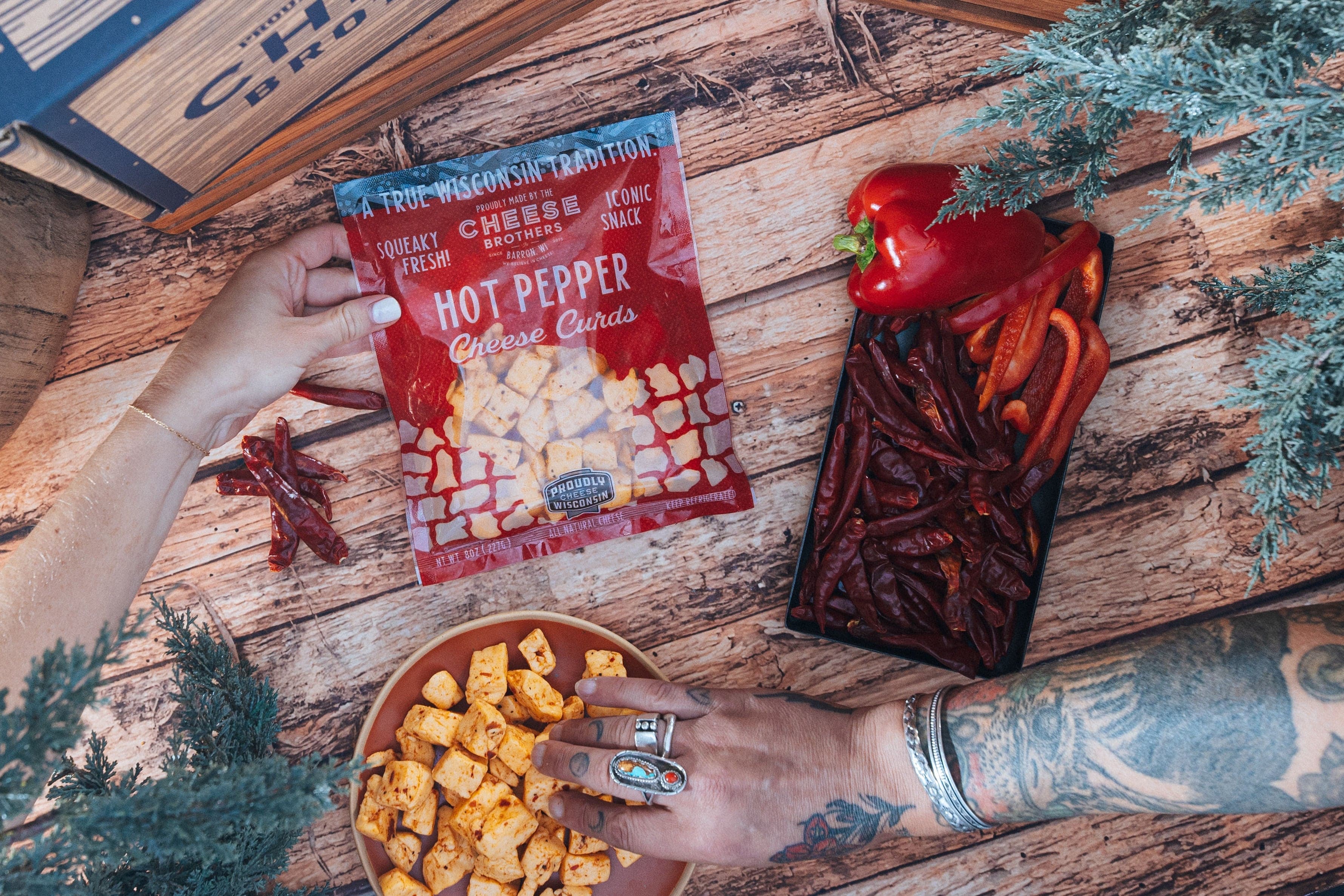 Cheese Brothers, Inc. Cheese Curds Hot Pepper Cheese Curds *Ships Fresh Daily*