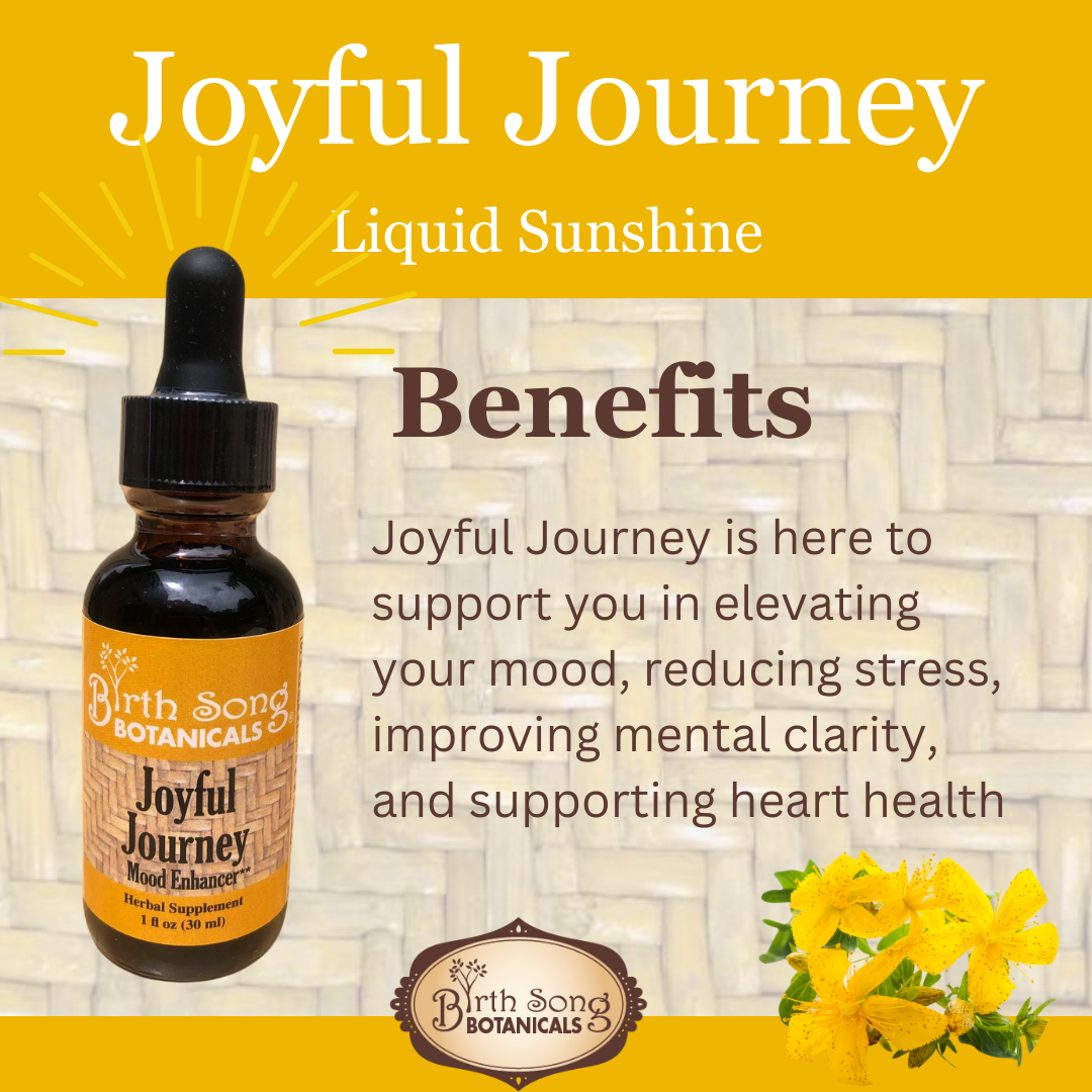 Joyful Journey Herbal Tincture: A Mood Support Supplement to Promote a Positive Out Look* with St. John&