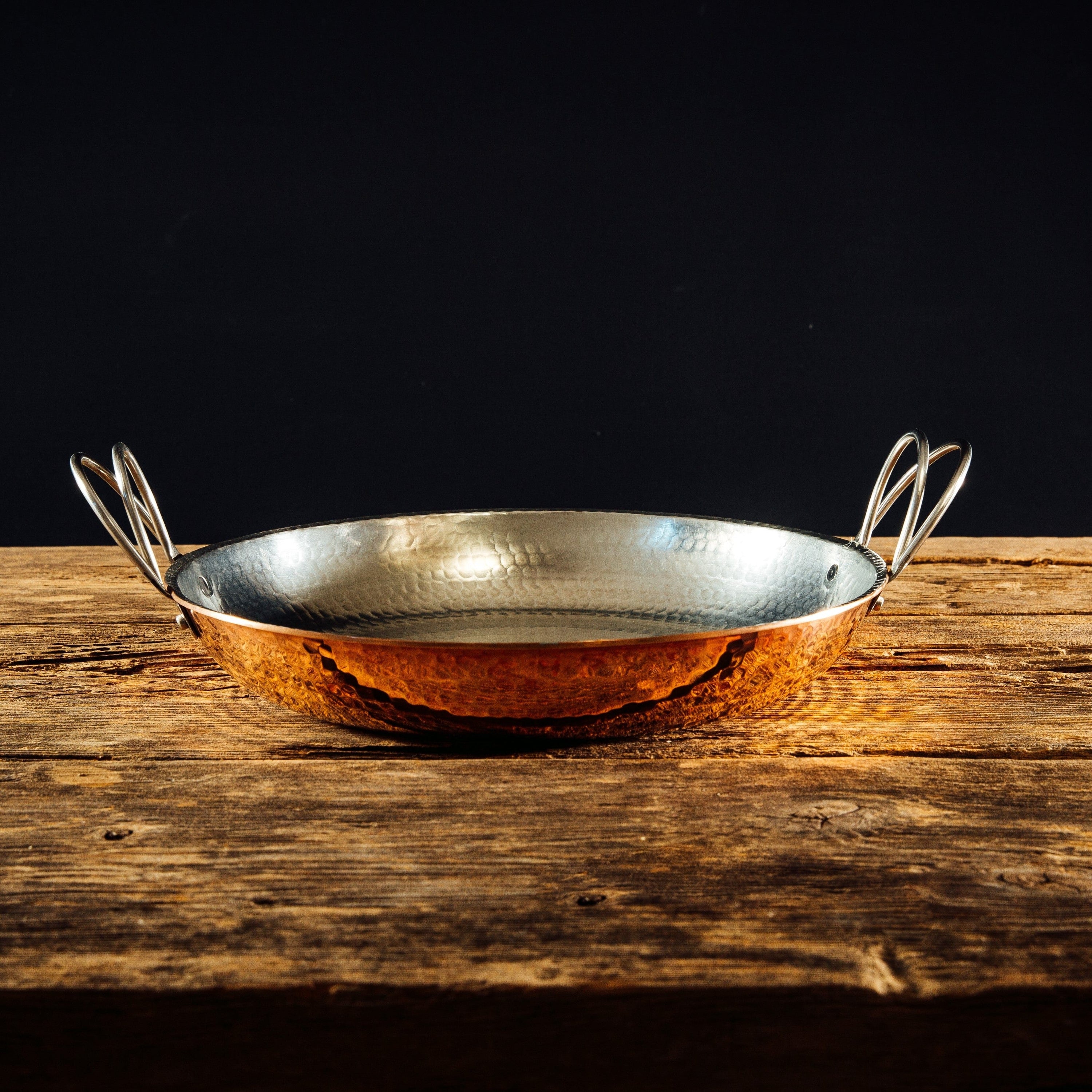 Sertodo Pots & Pans 8 inch Alicante Copper Paella Pan