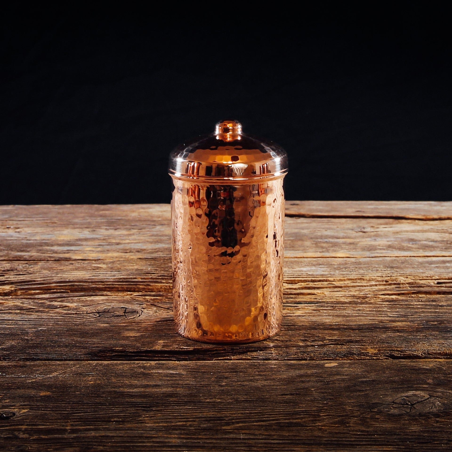 Sertodo Canisters 5x3 inch, 2 cup / Polish Copper Kitchen Canisters - Individual Sizes