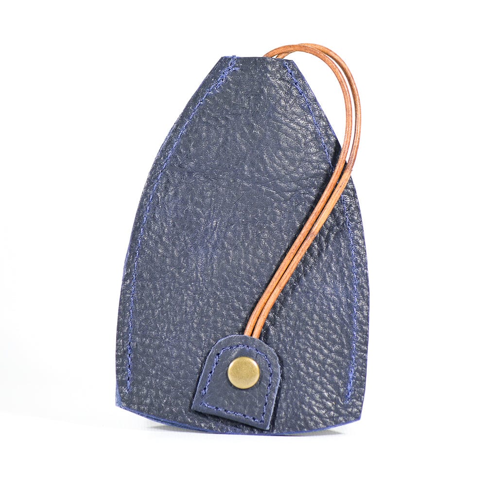 Rogue Industries Key Chain Navy Rogue Leather Key Protective Case