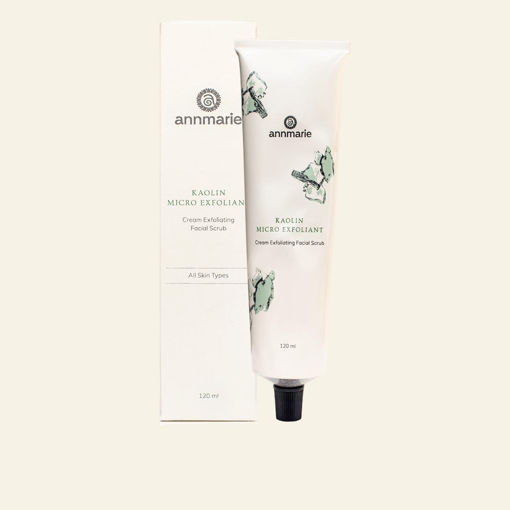 Annmarie Skincare Kaolin Micro Exfoliant tube and packaging on a white background