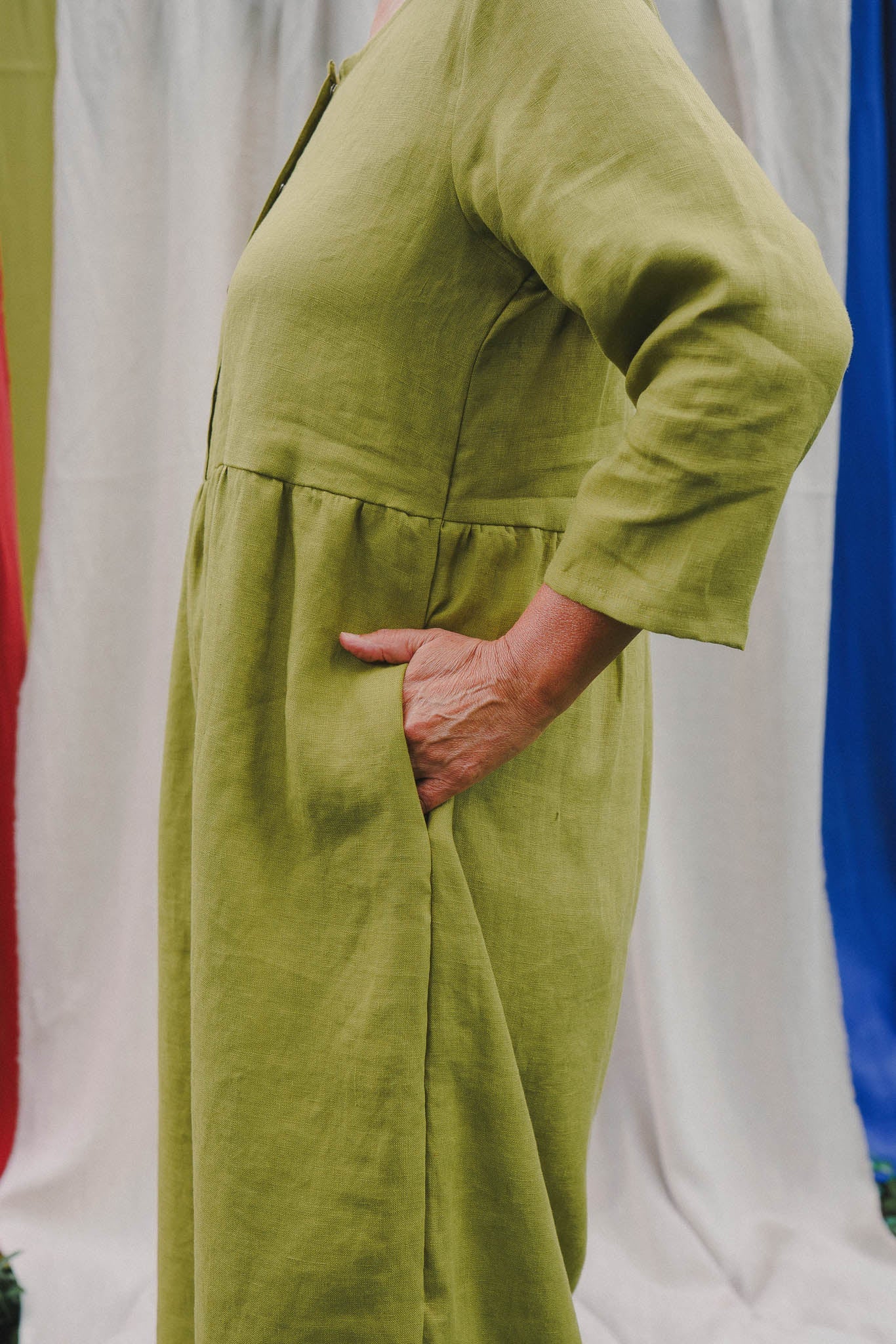 Ranch Jumpsuit in Avocado