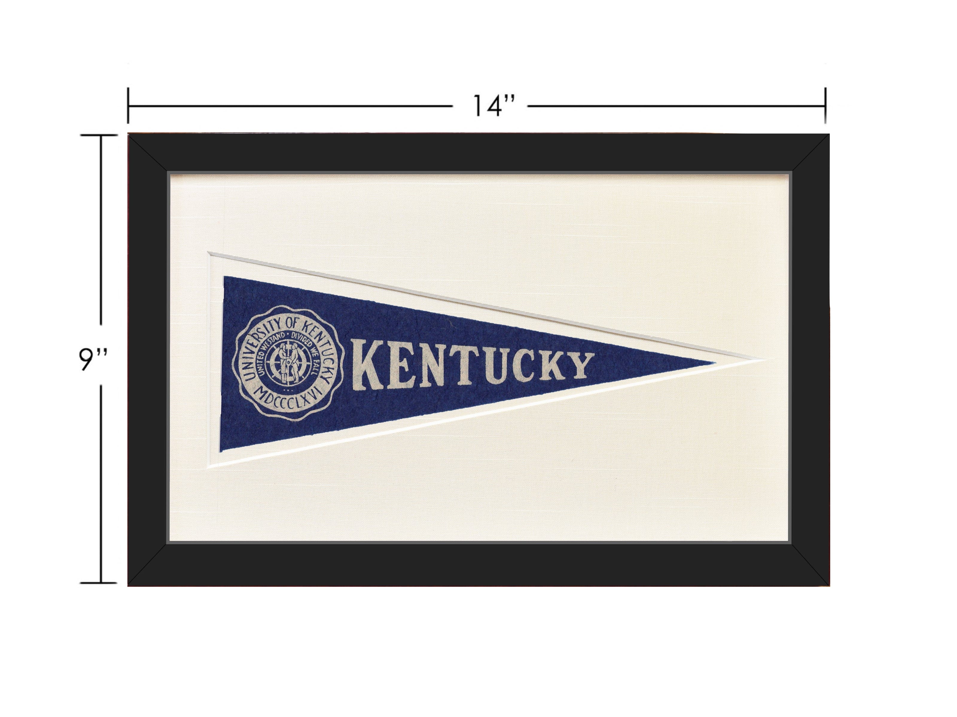 Vintage University of Kentucky Hormel Pennant - My American Goods