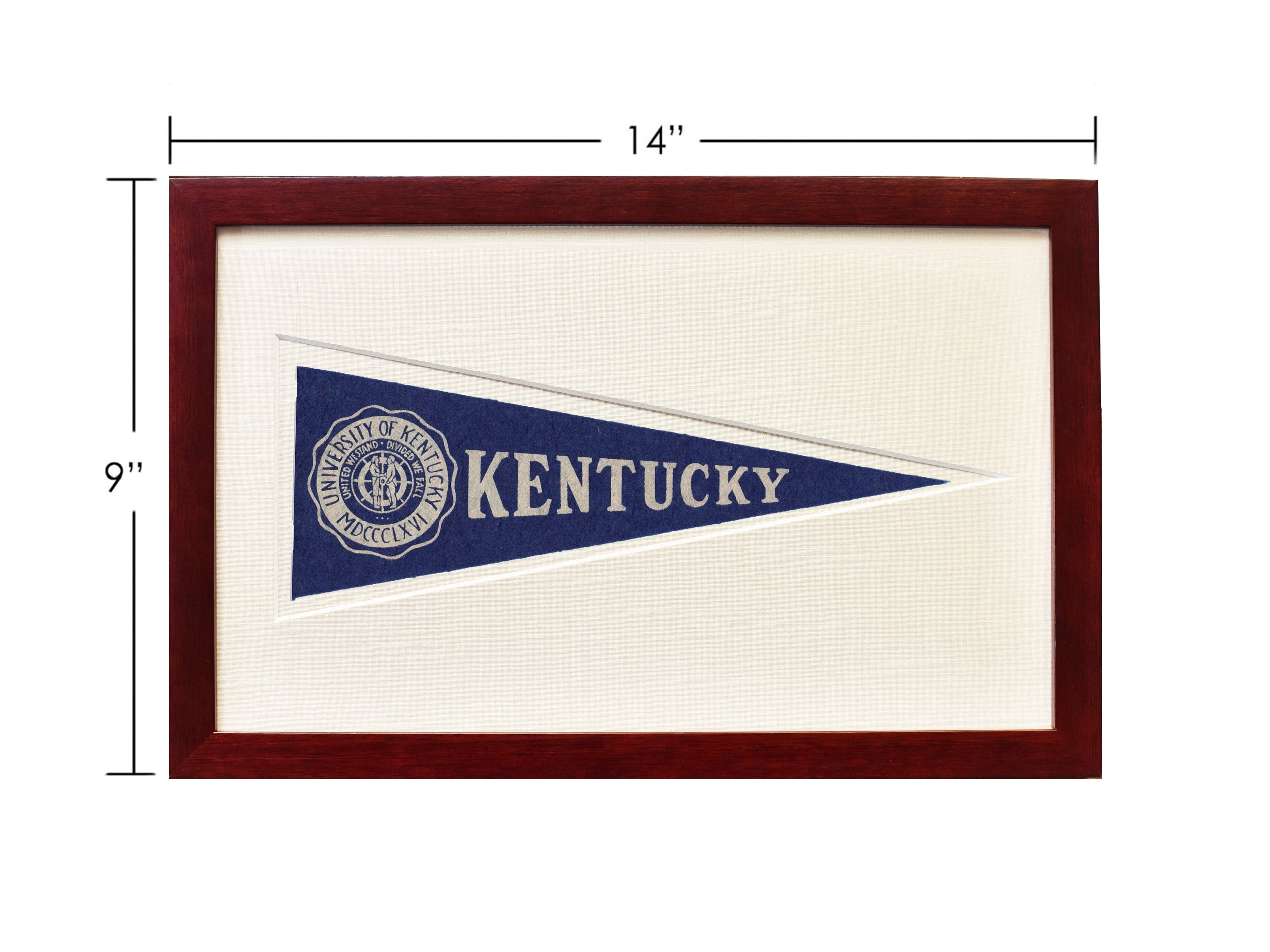 Vintage University of Kentucky Hormel Pennant - My American Goods