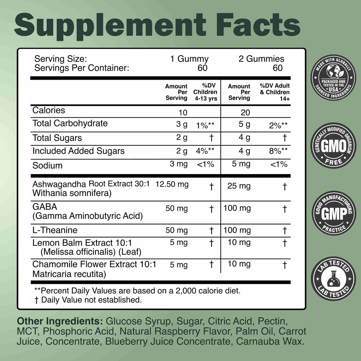 Wild Kids Calm Gummies – Plant-Based Botanical Blend
