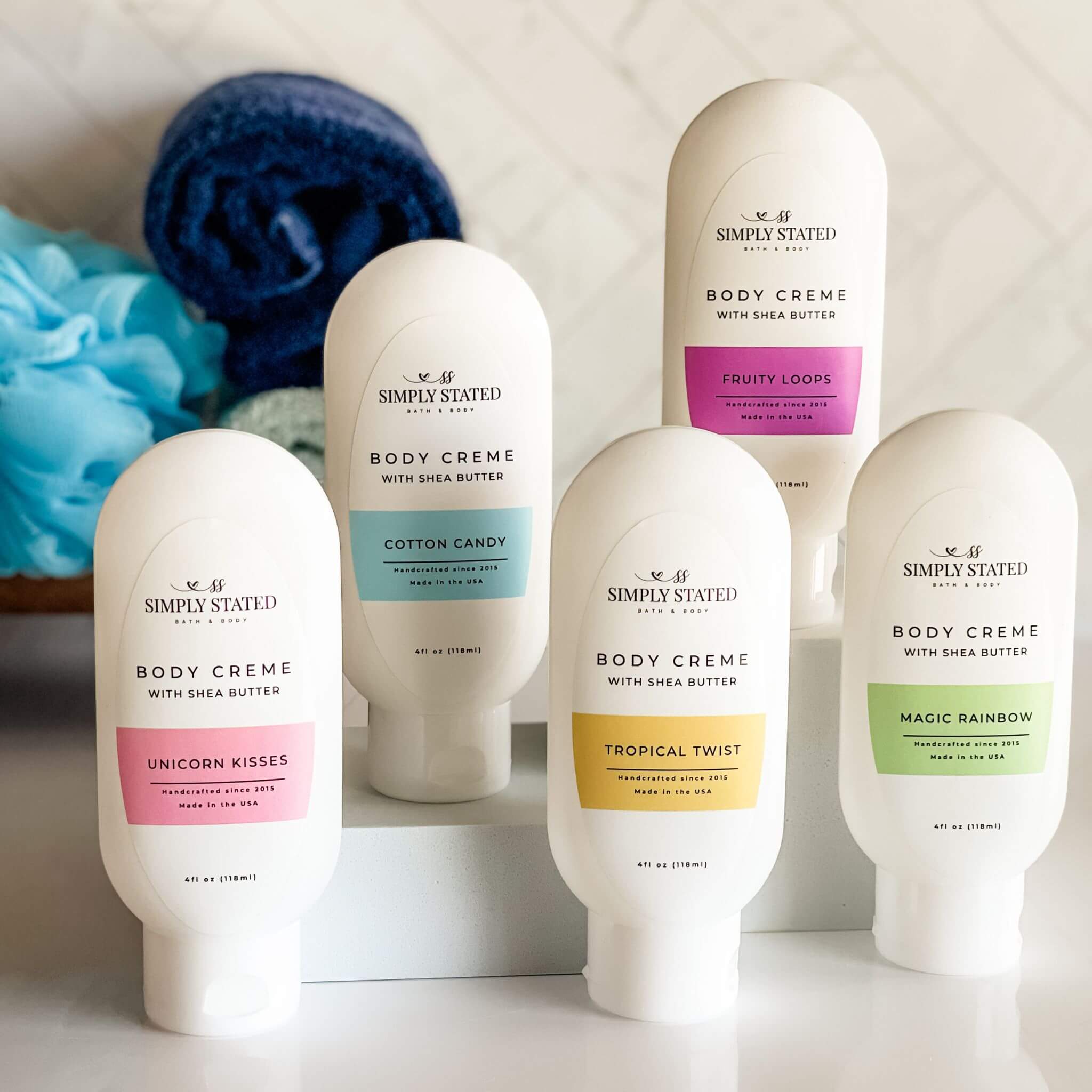 Simply Stated Creations Moisturizers Magic Rainbow Body Creme