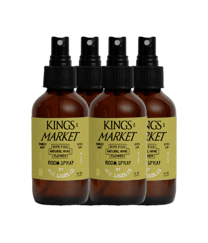 Misc. Goods Co. 4 Sprays / 16oz "Kings Market" Room Spray
