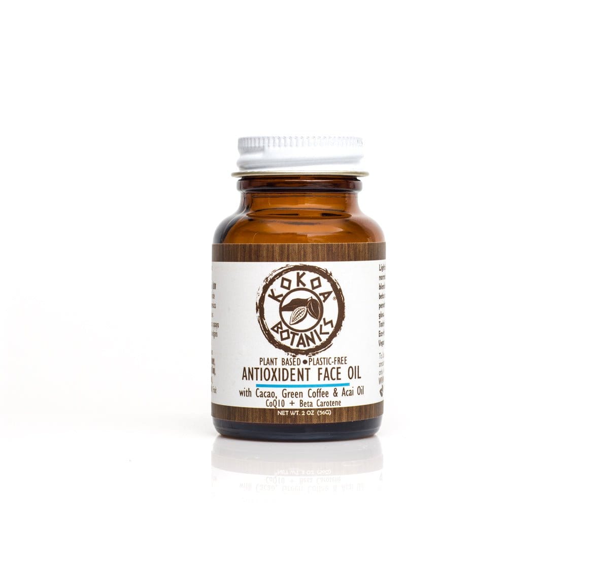 KOKOA BOTANICS face oil Antioxident Face Oil with Green Coffee & Acai Oil 2 oz