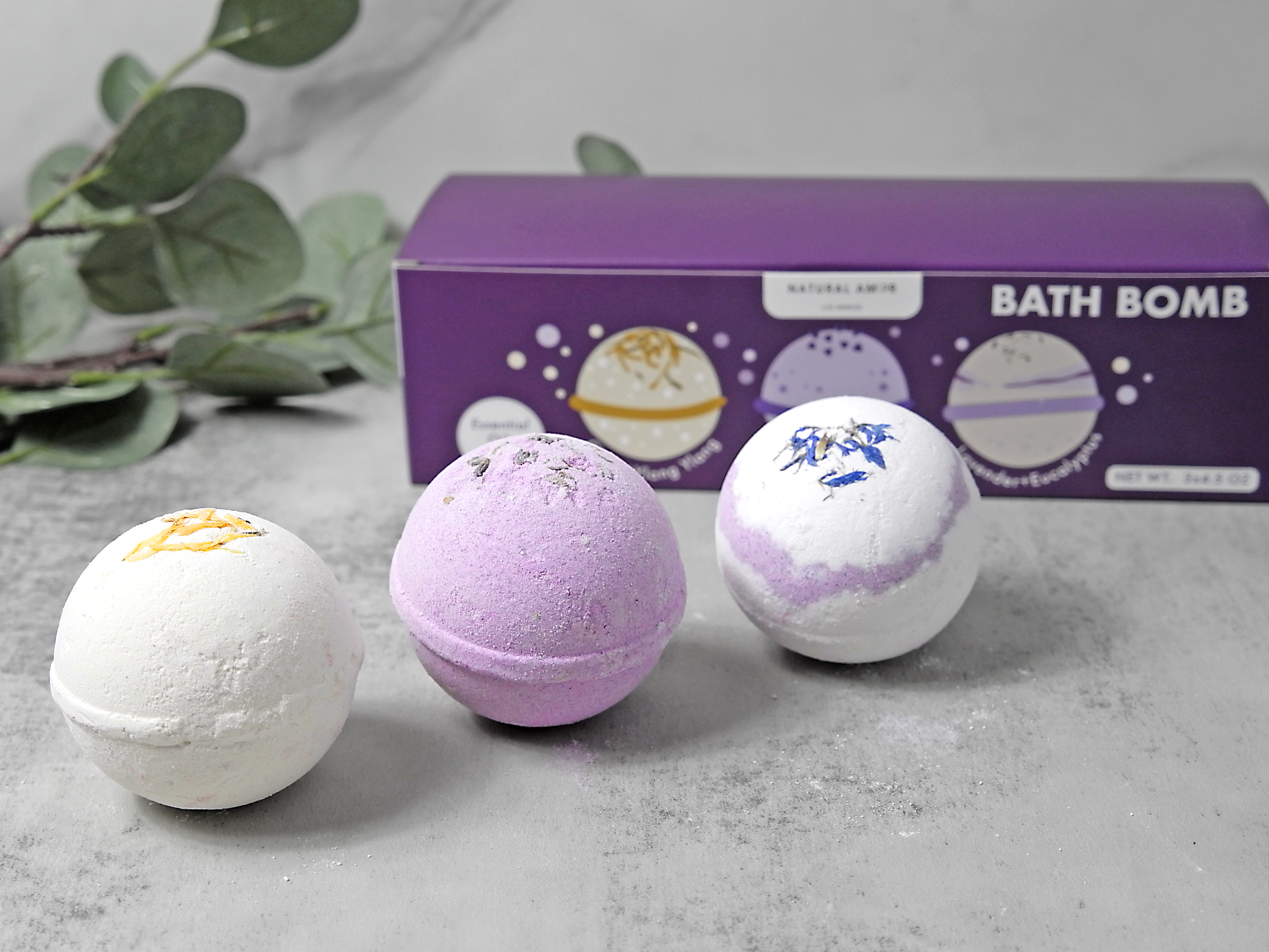 Blossom Bath Bomb 3pk - My American Goods