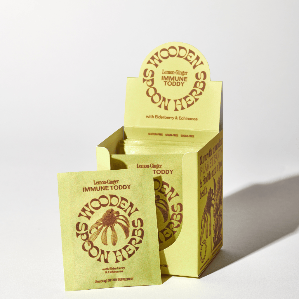 WOODEN SPOON HERBS Powder Lemon-Ginger Immune Toddy