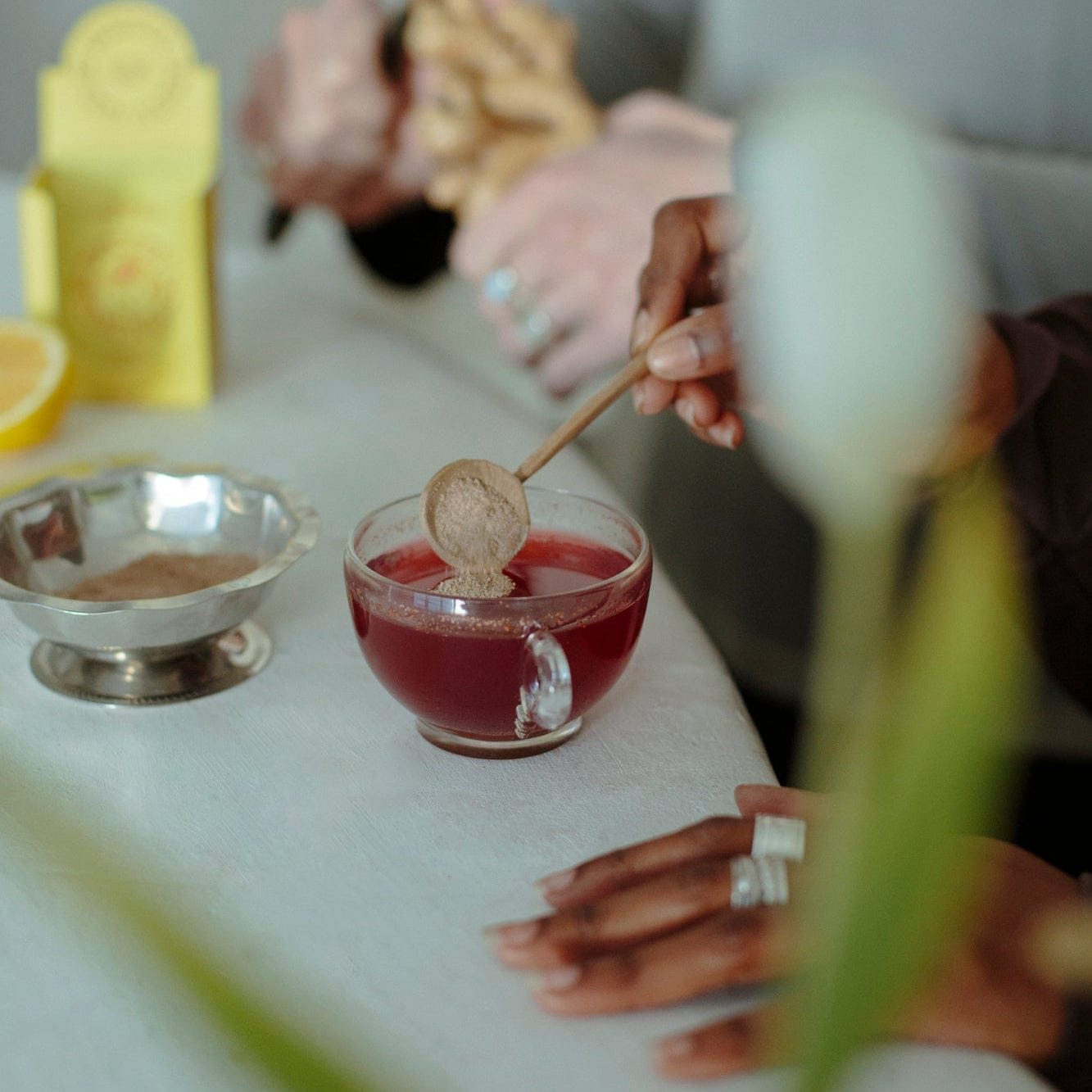 WOODEN SPOON HERBS Powder Lemon-Ginger Immune Toddy