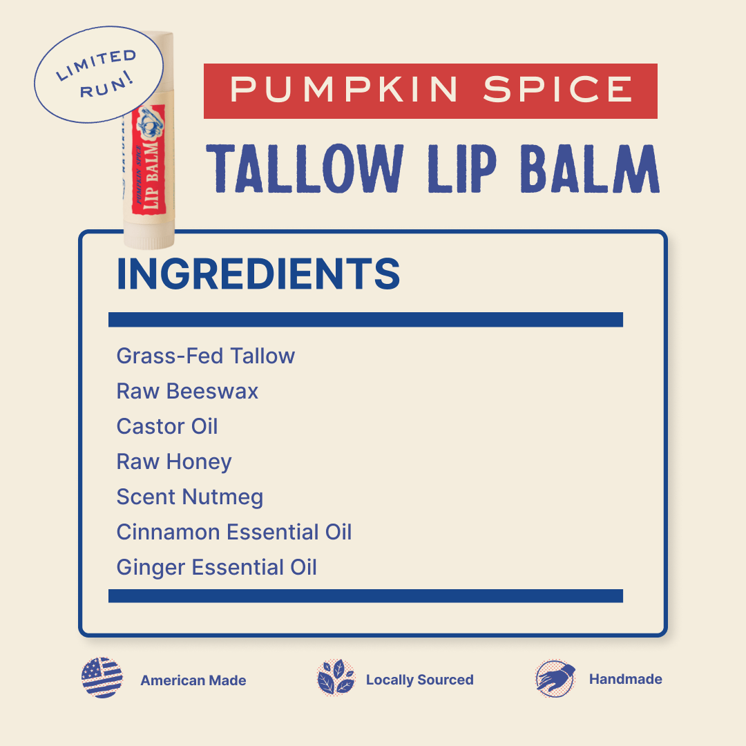 PapaBear Naturals Papabear Tallow Lip Balm - (5 Pack)